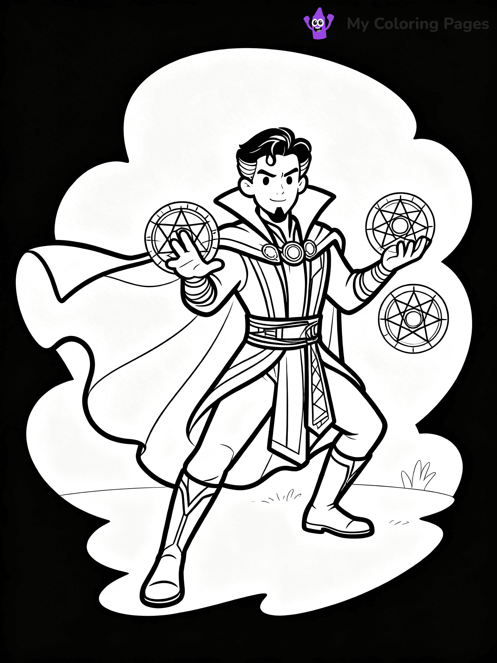 Doctor Strange Coloring Pages - 10