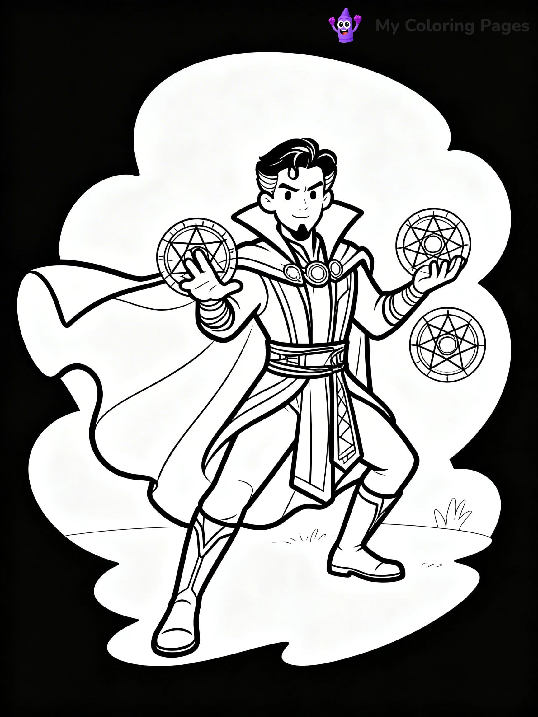 Doctor Strange Coloring Pages - 17
