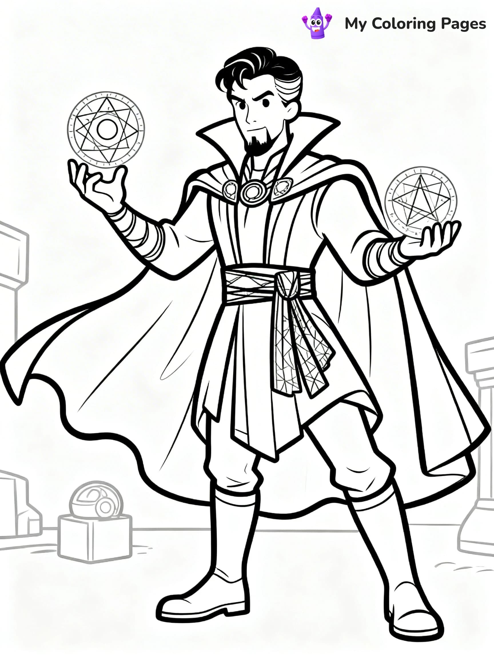 Doctor Strange Coloring Pages - 15
