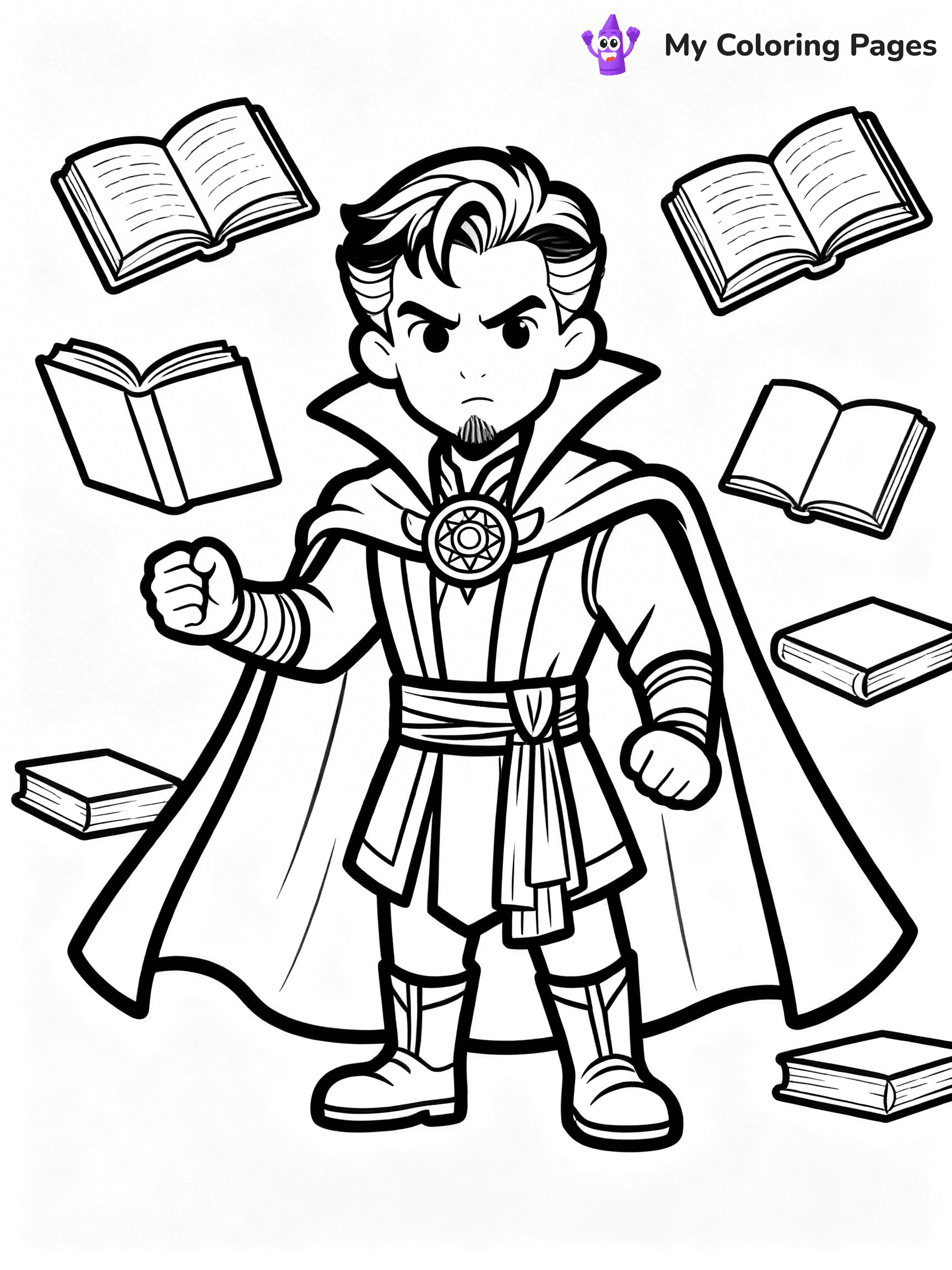Doctor Strange Coloring Pages - 7