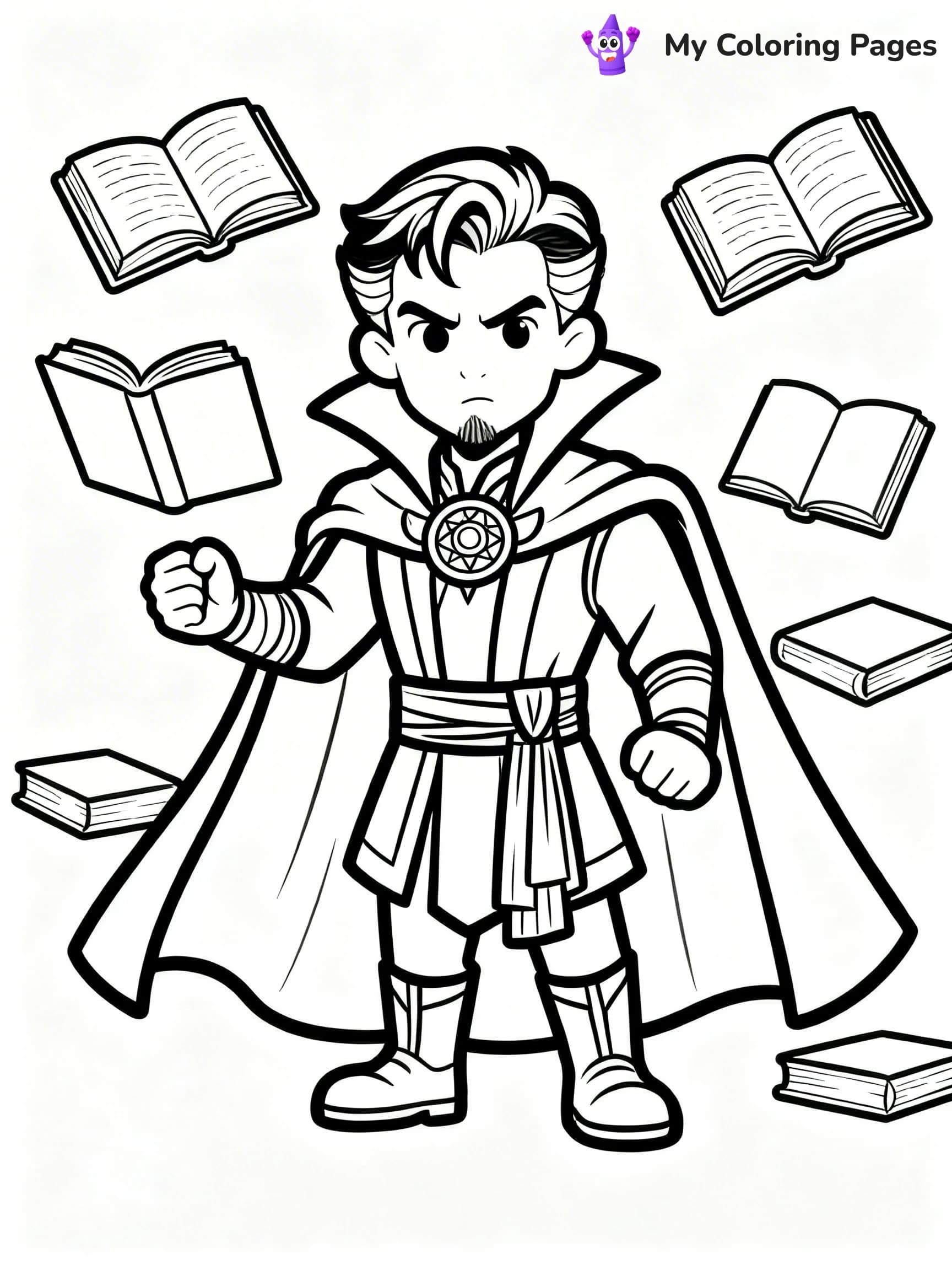 Doctor Strange Coloring Pages - 14