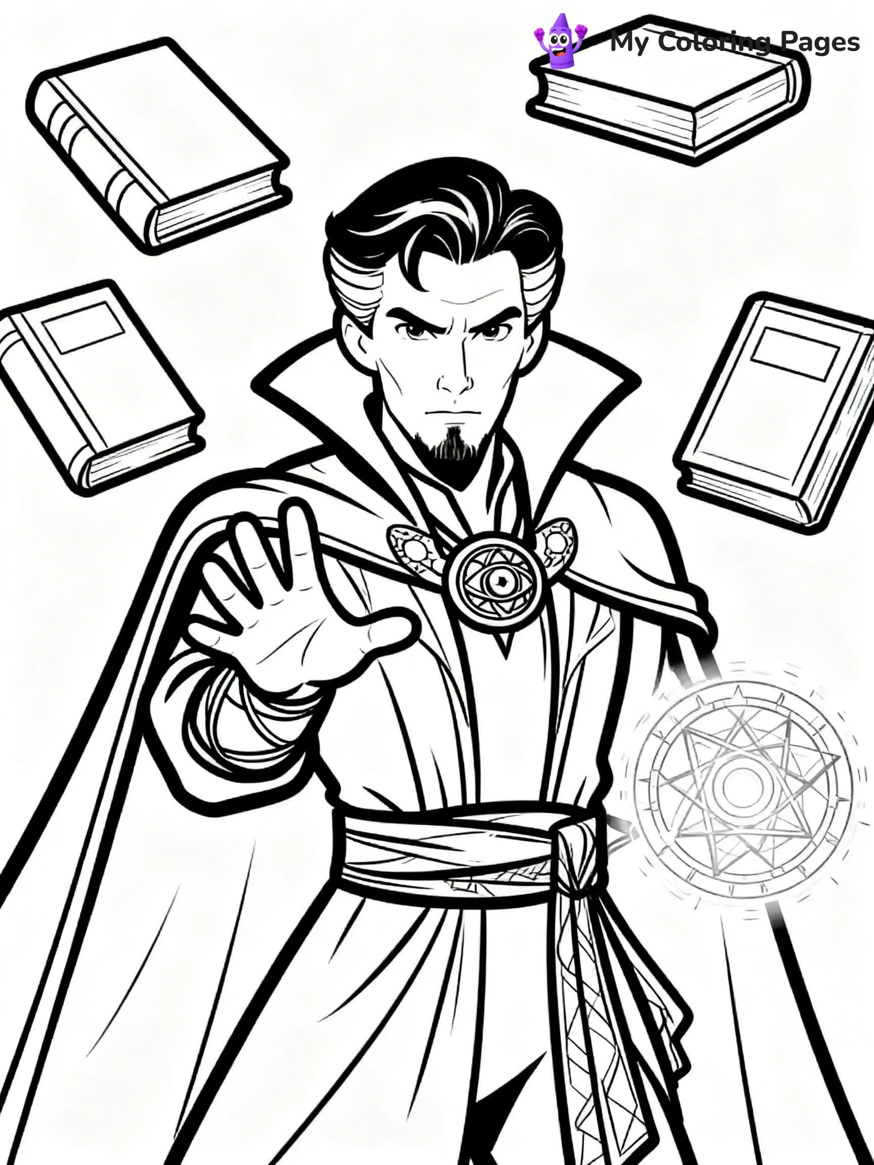 Doctor Strange Coloring Pages - 13