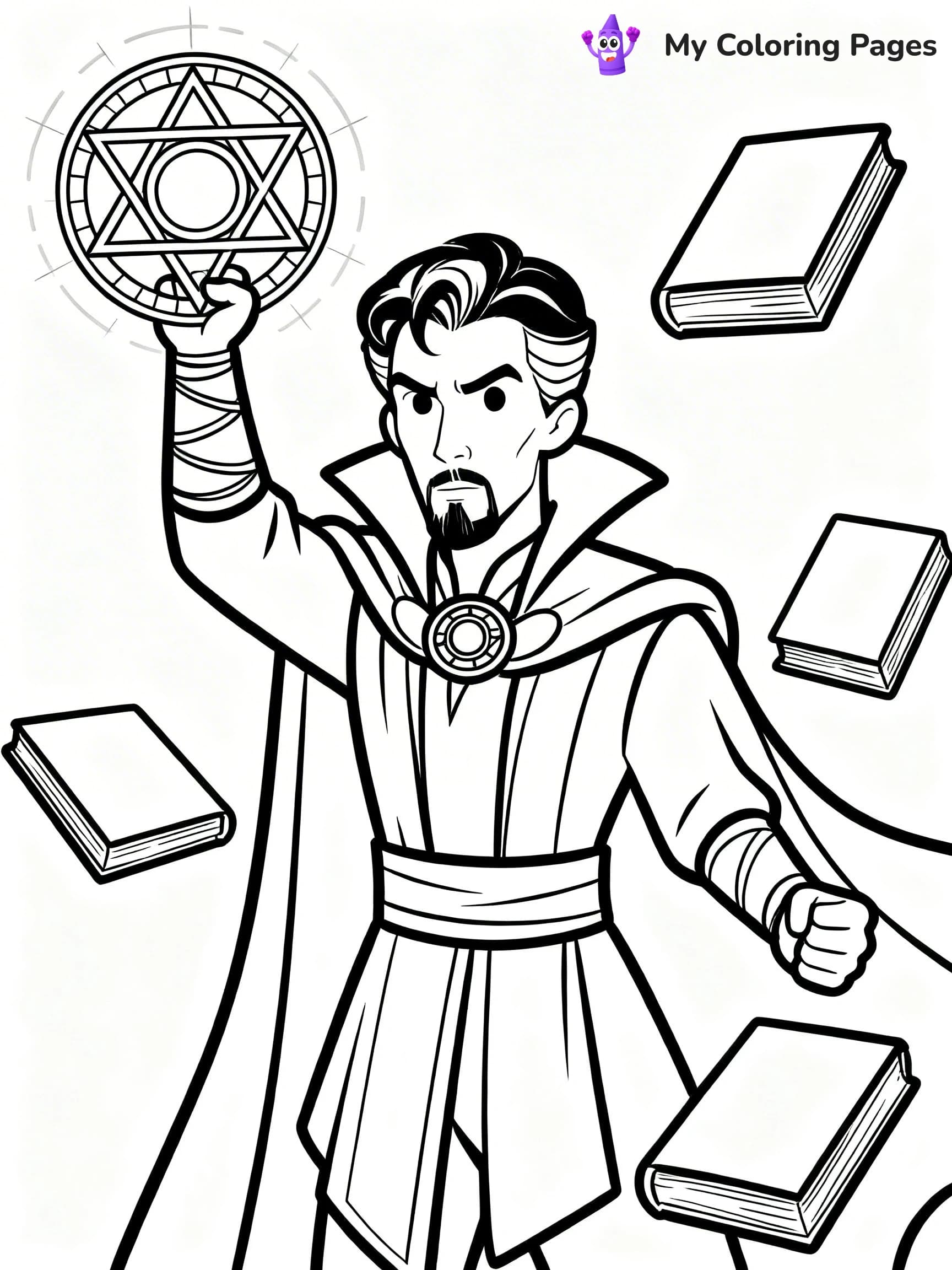 Doctor Strange Coloring Pages - 12