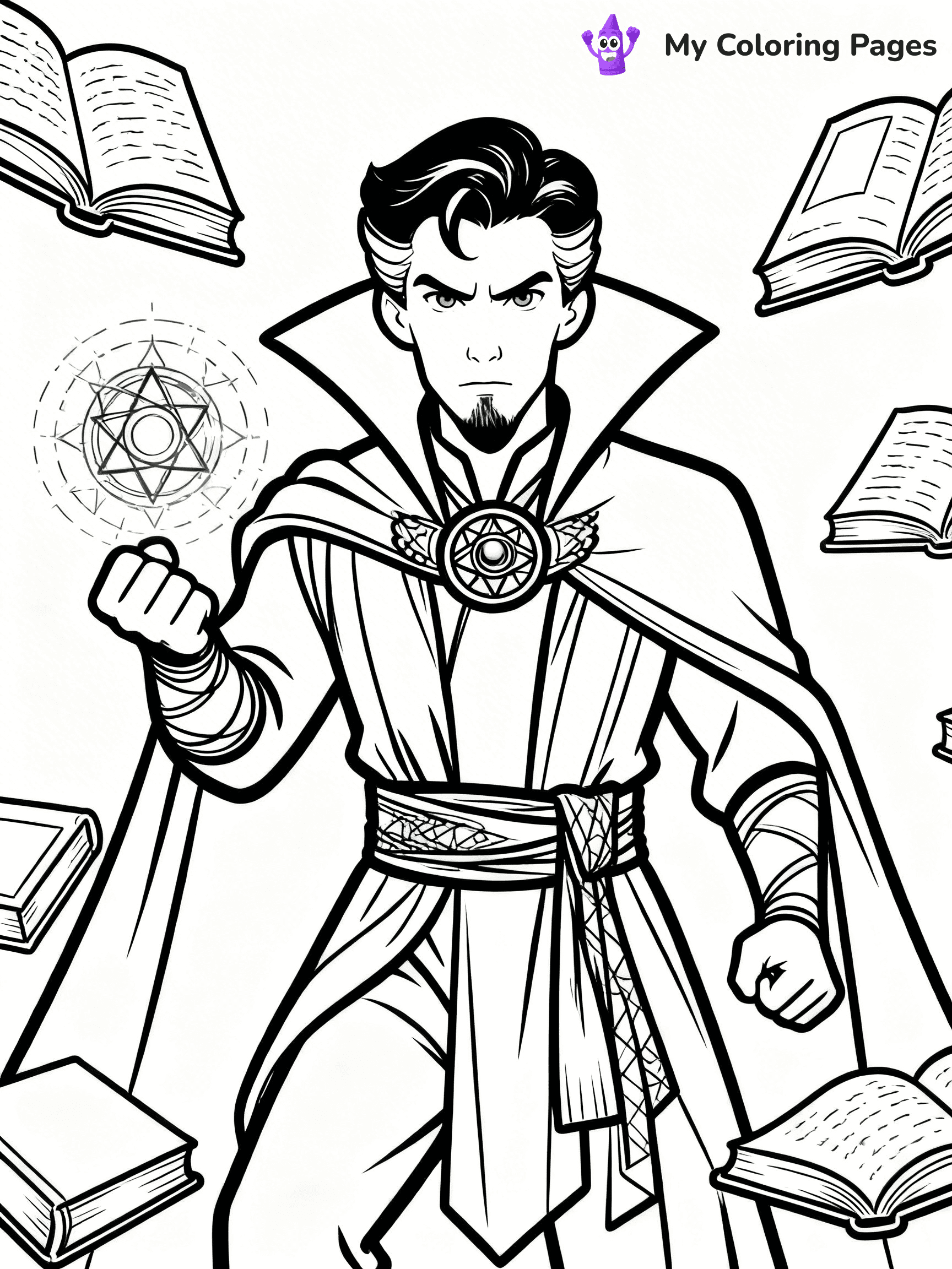 Doctor Strange Coloring Pages - 4