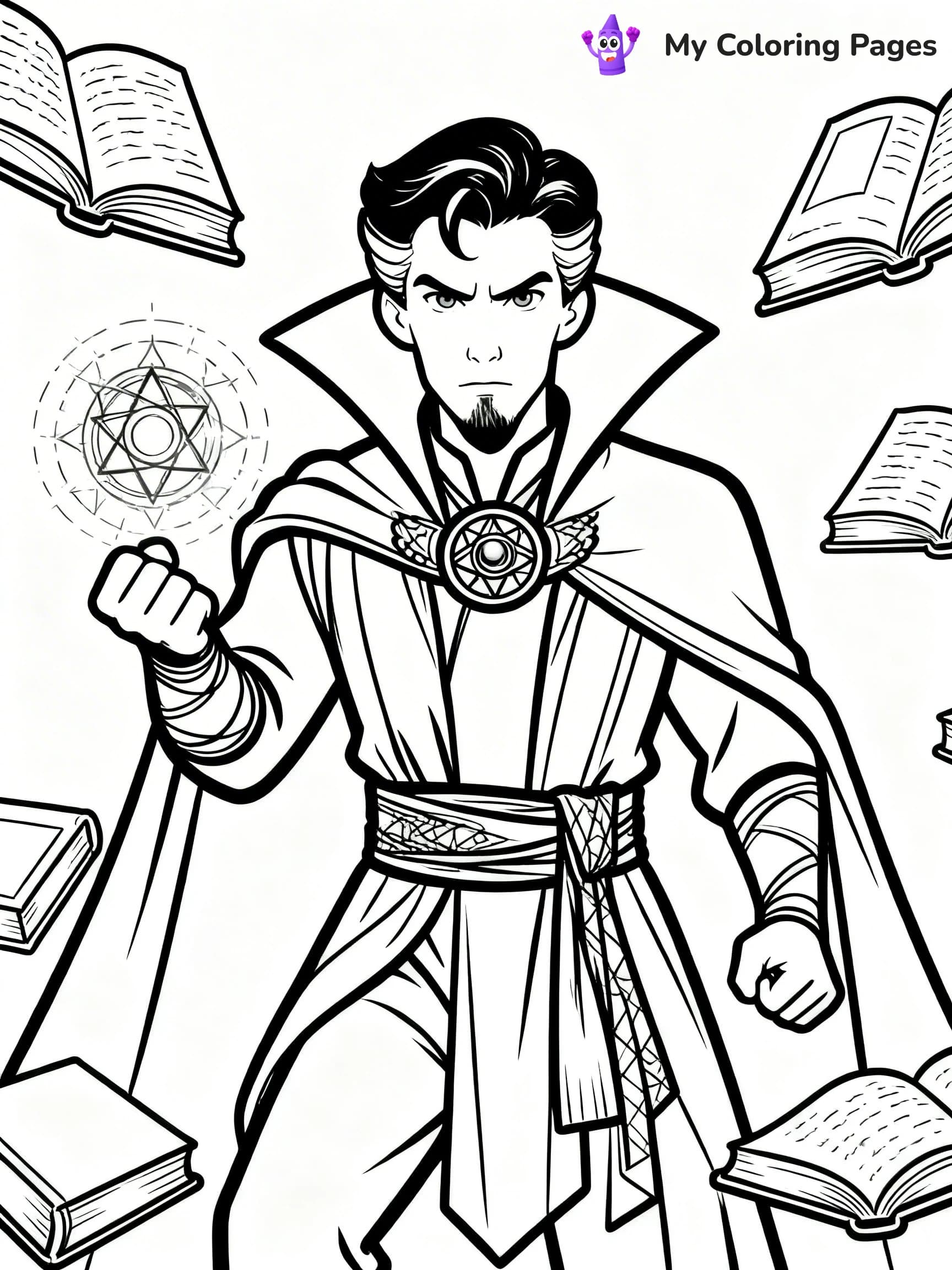 Doctor Strange Coloring Pages - 11