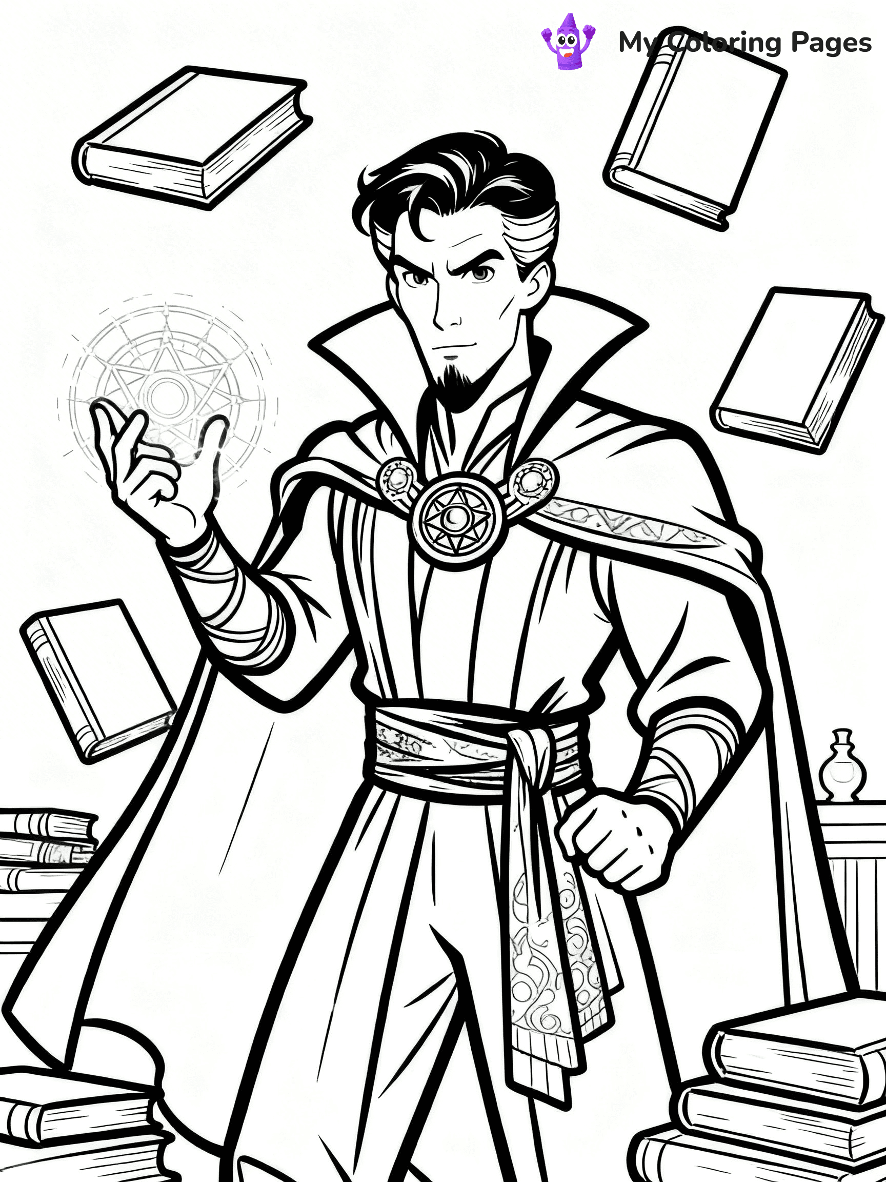 Doctor Strange Coloring Pages - 3