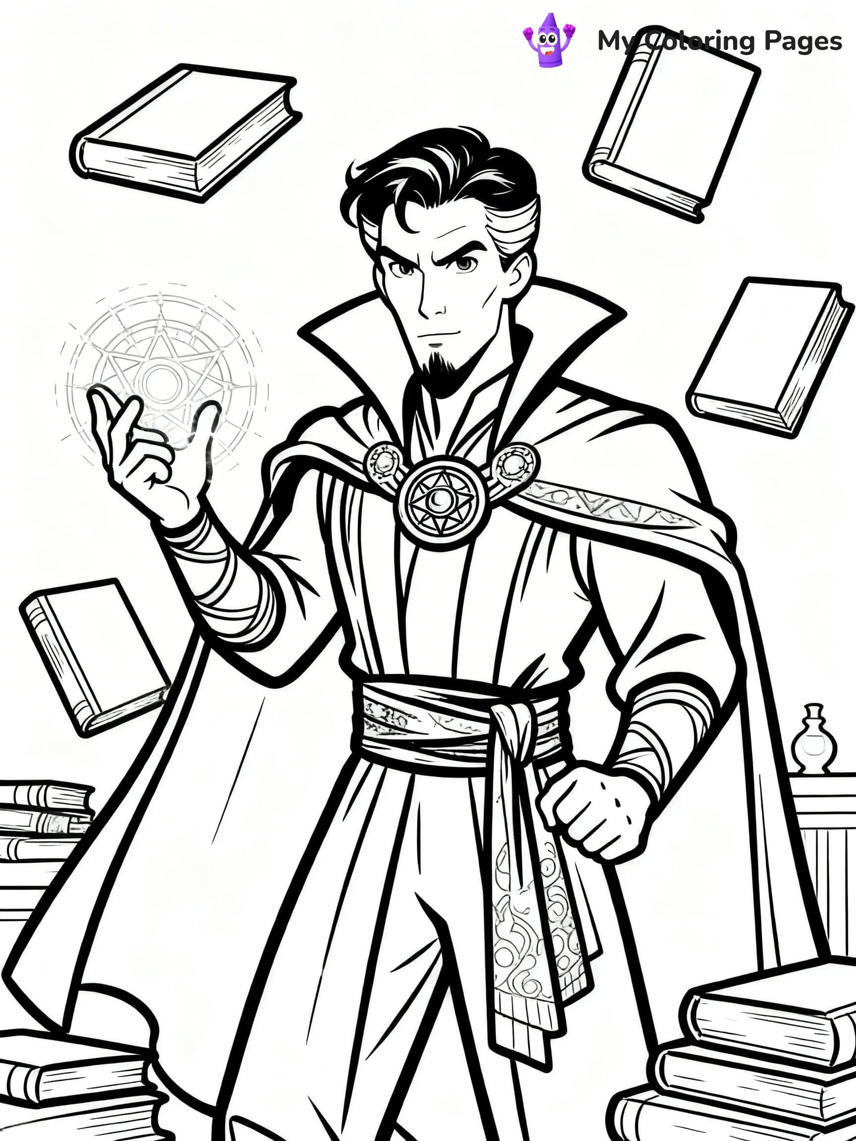 Doctor Strange Coloring Pages - 10