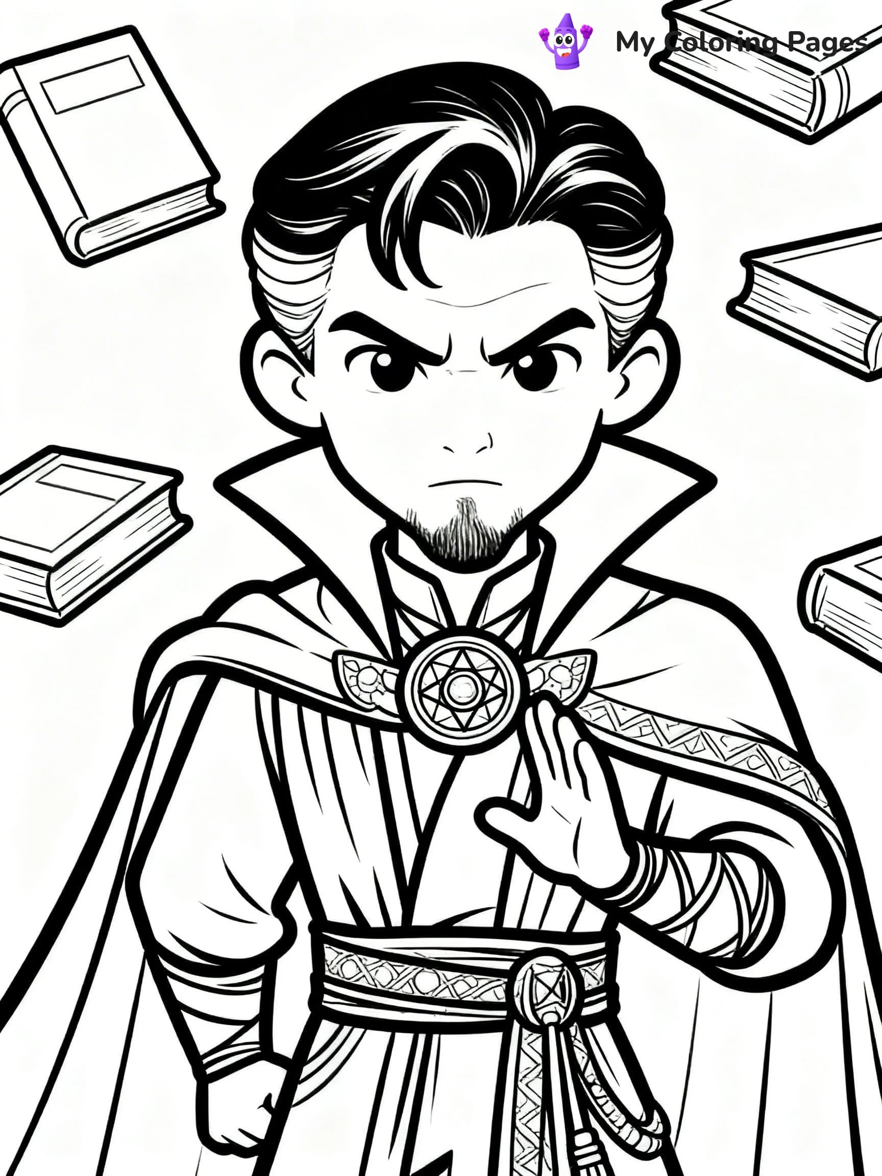 Doctor Strange Coloring Pages - 9