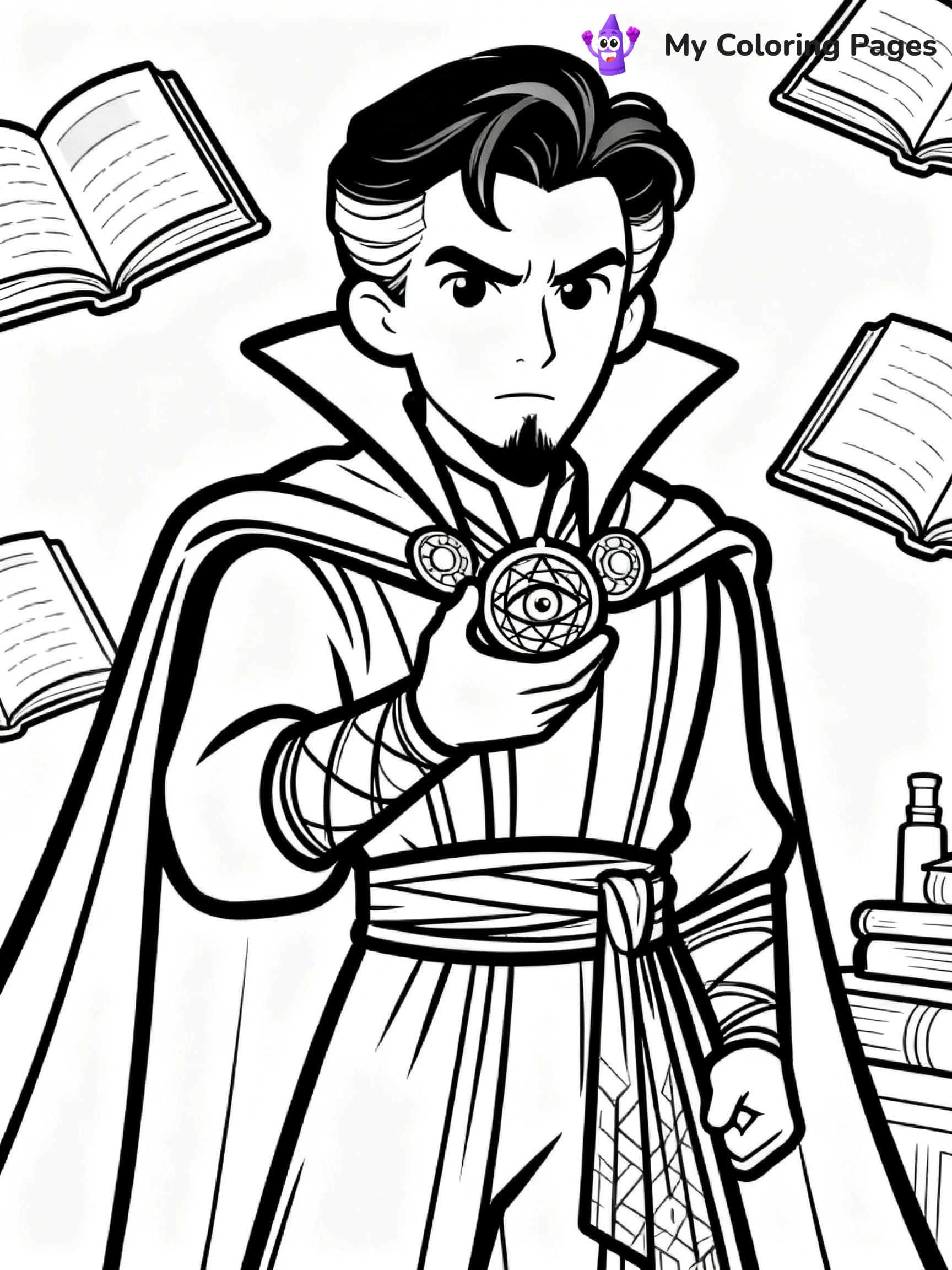Doctor Strange Coloring Pages - 8