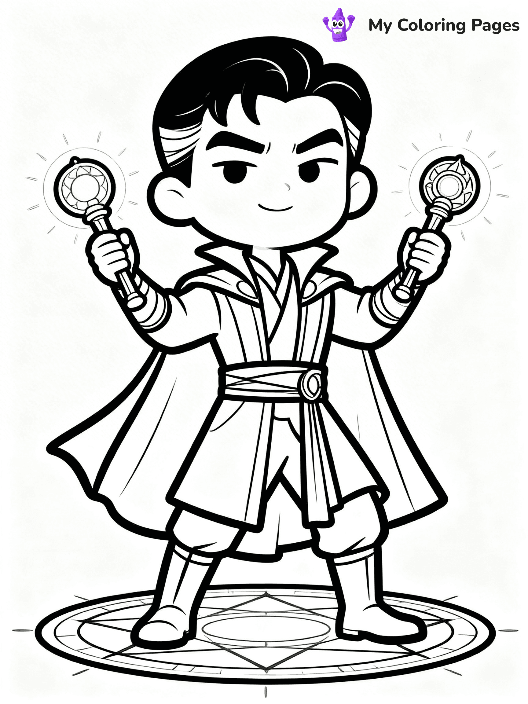 Doctor Strange Coloring Pages - 7