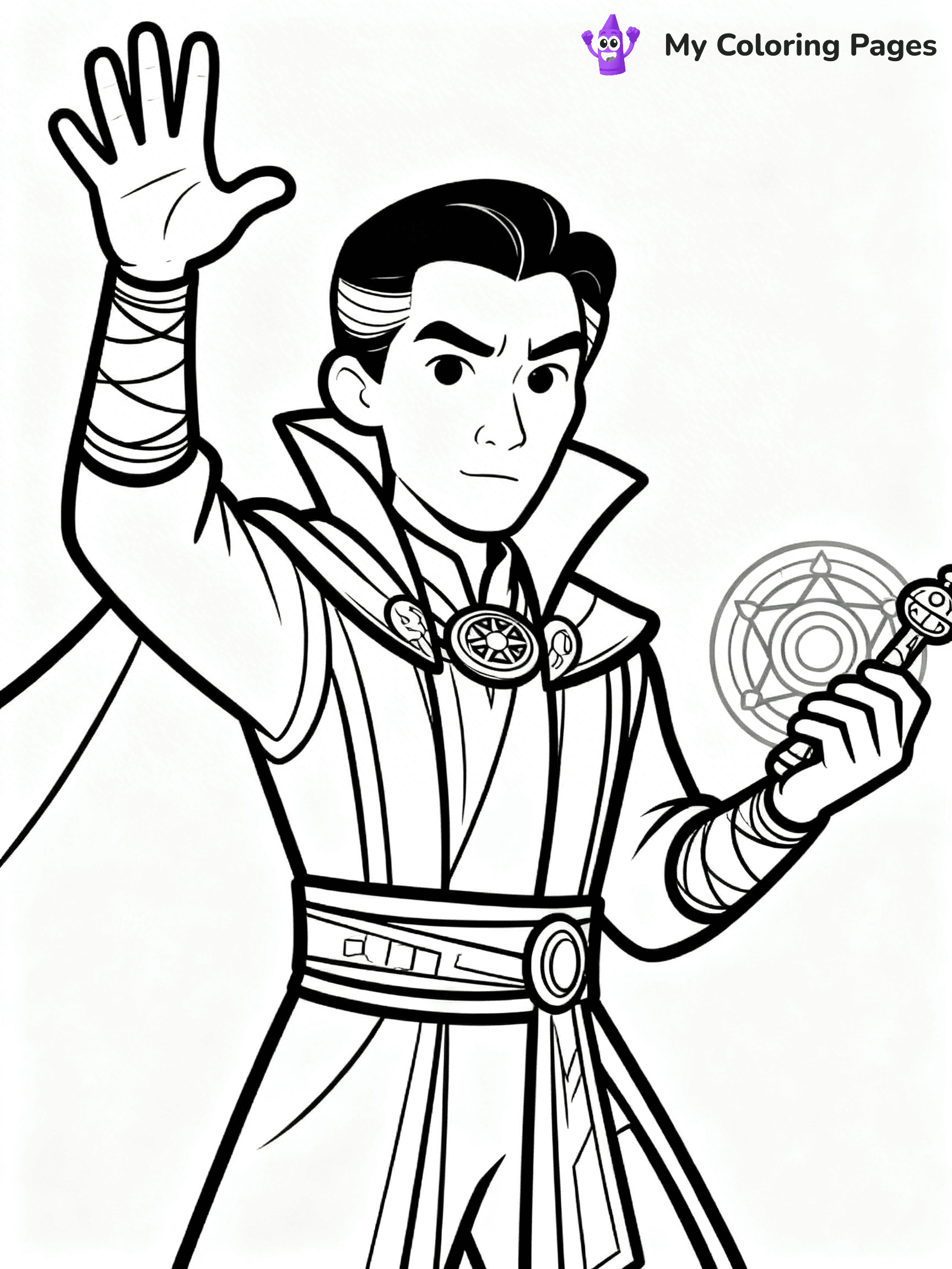 Doctor Strange Coloring Pages - 6