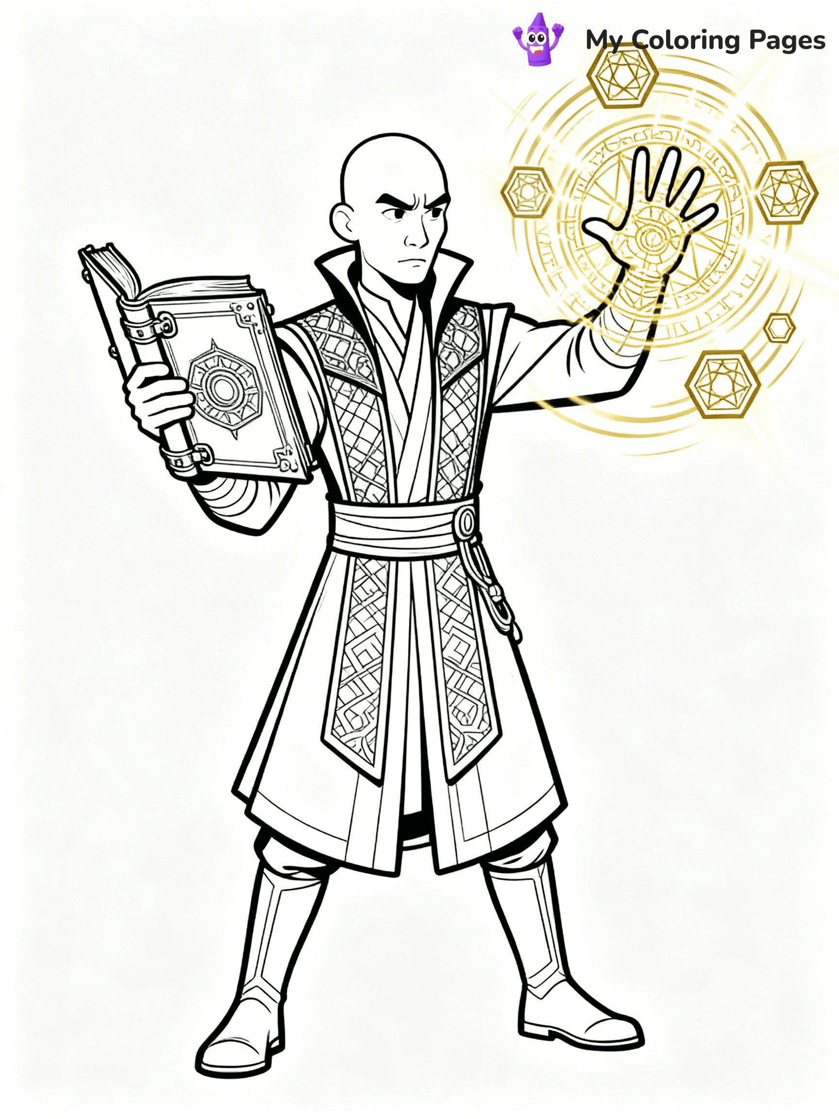 Doctor Strange Coloring Pages - 1