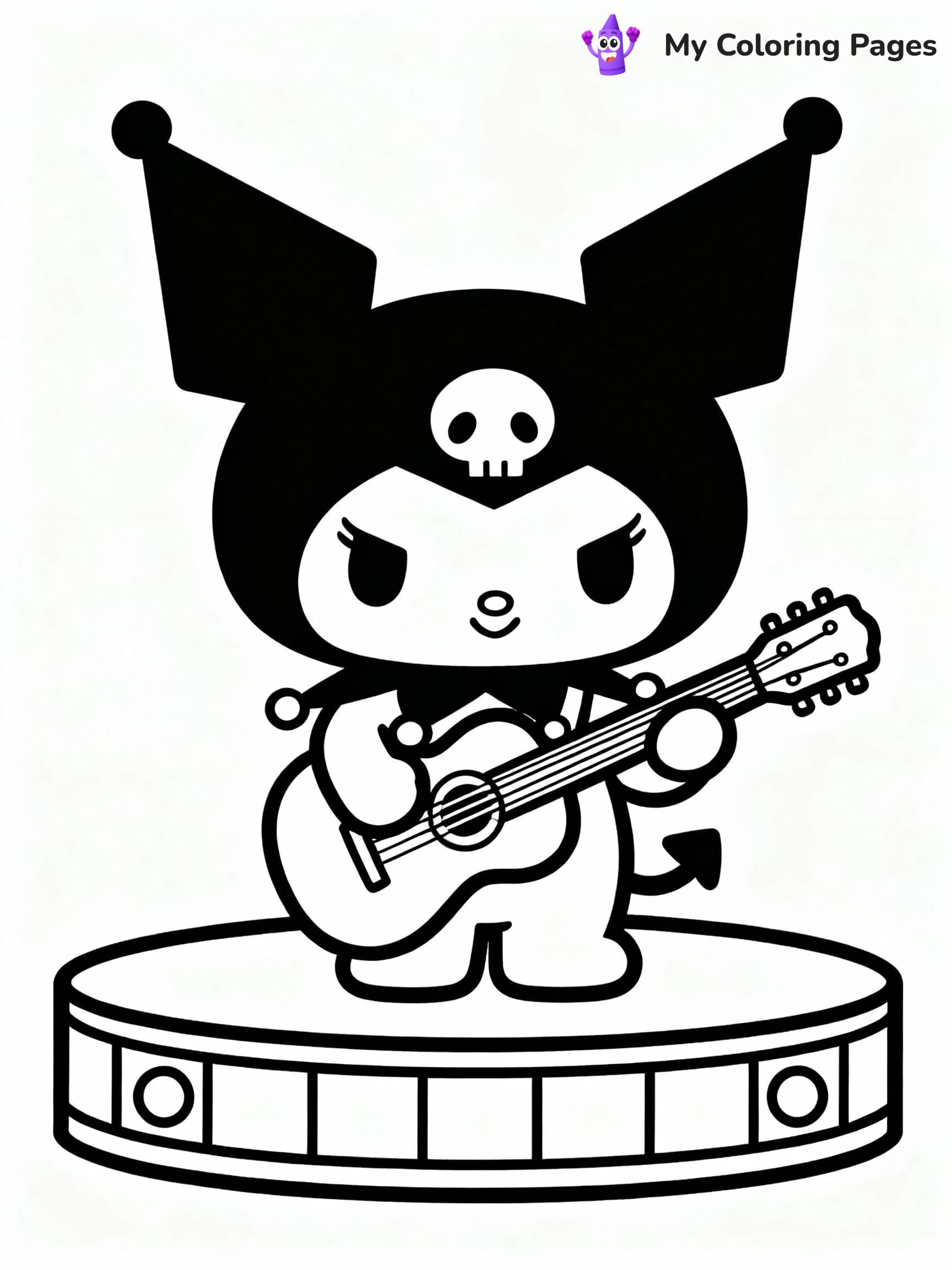 Kuromi Coloring Pages - 23