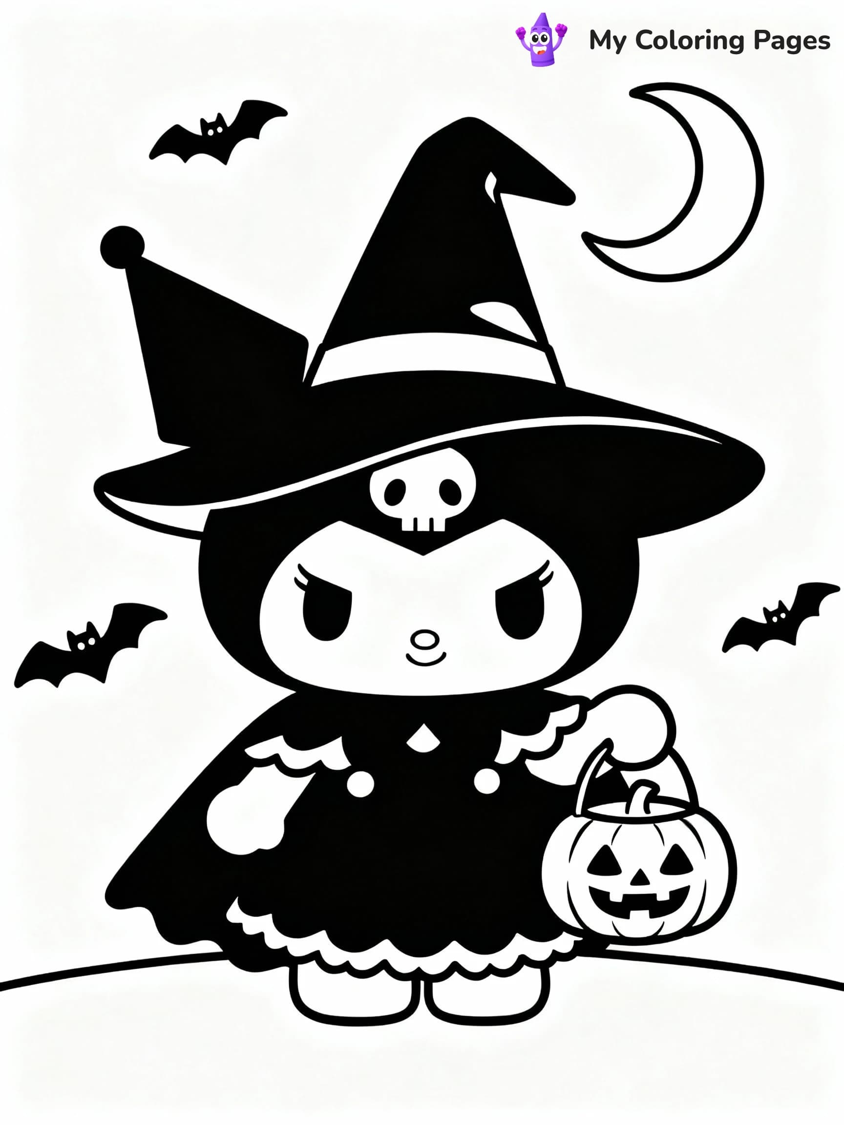 Kuromi Coloring Pages - 15