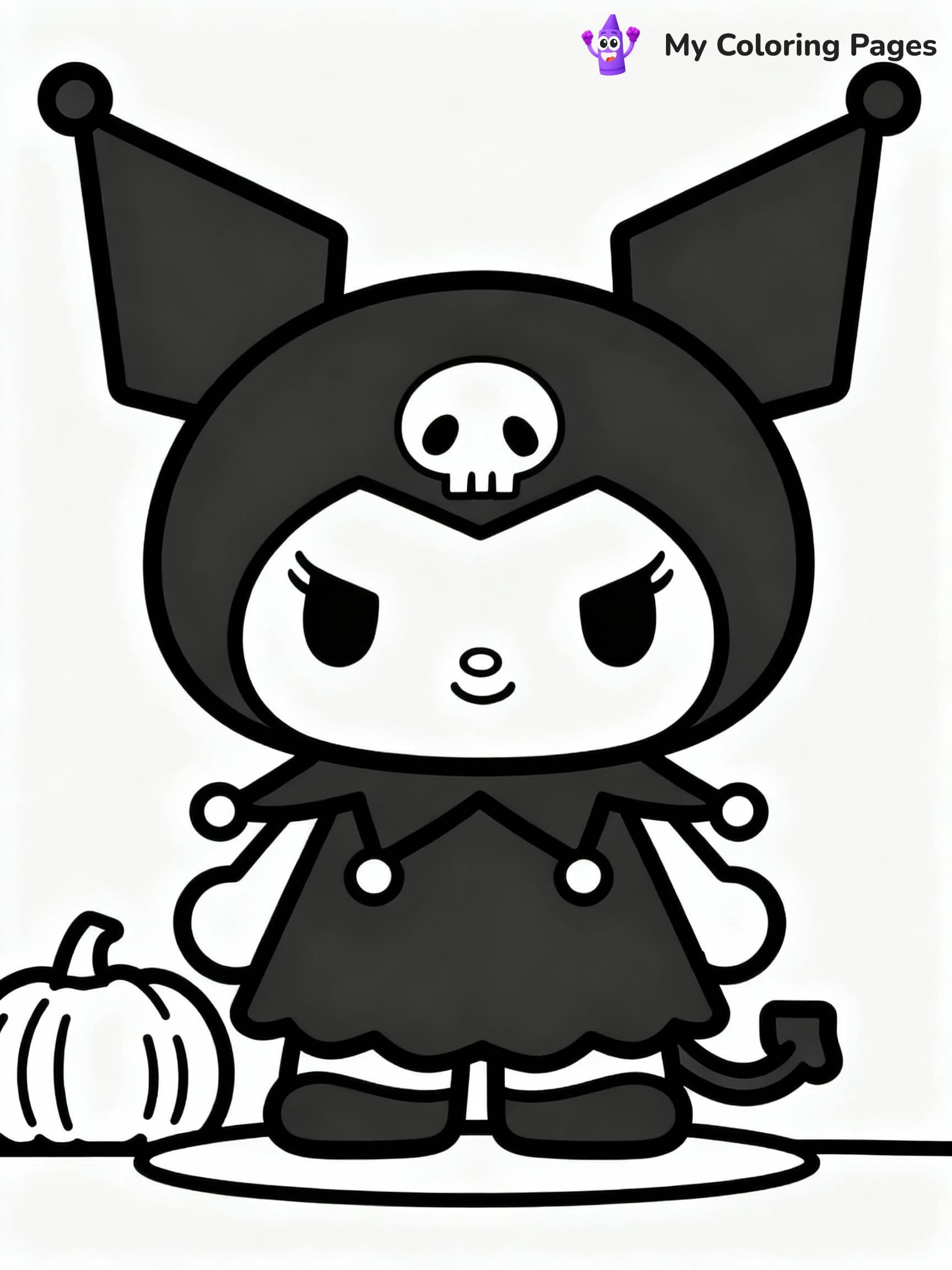 Kuromi Coloring Pages - 10