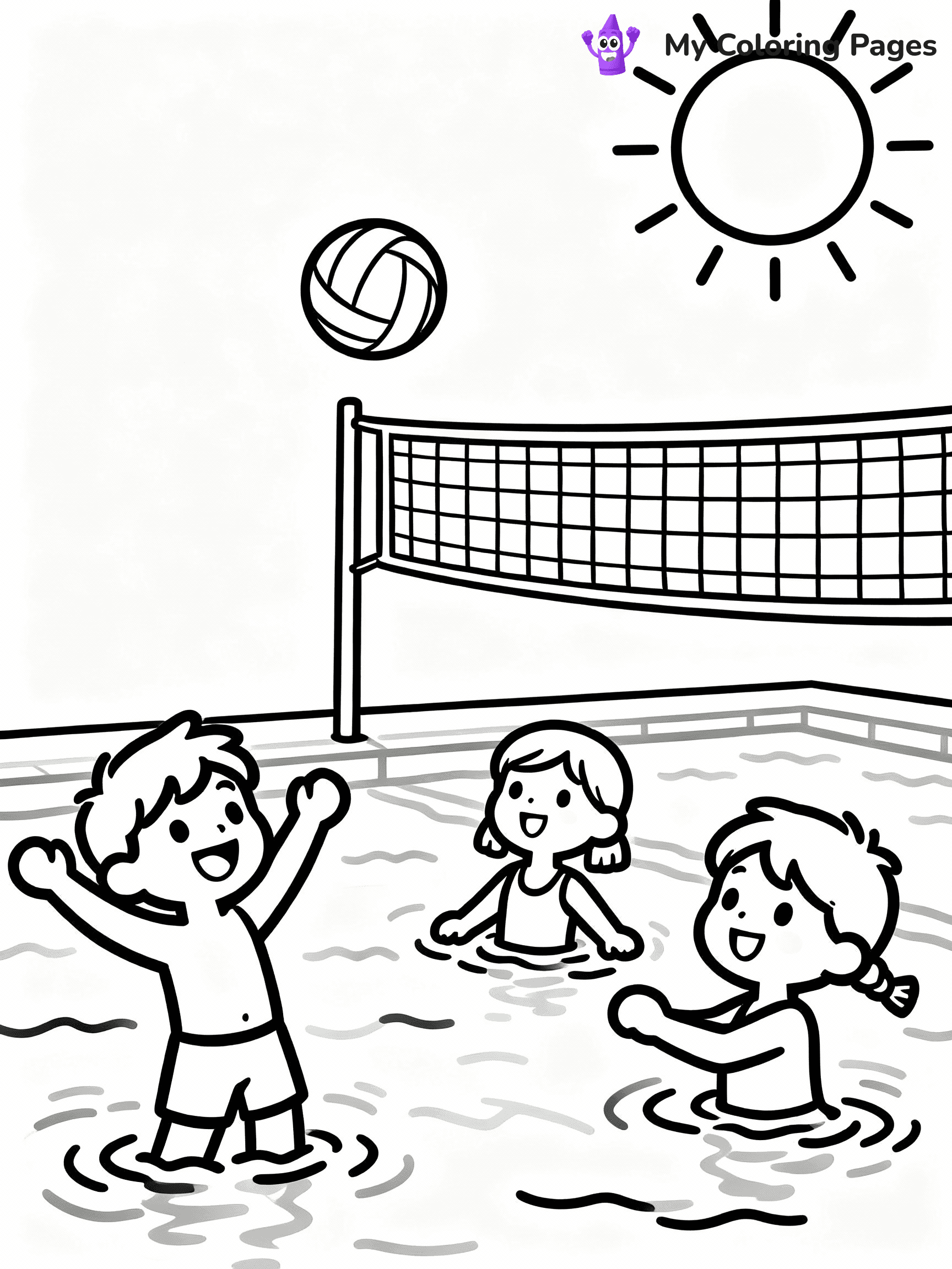 Swimming Pool Coloring Pages - 13