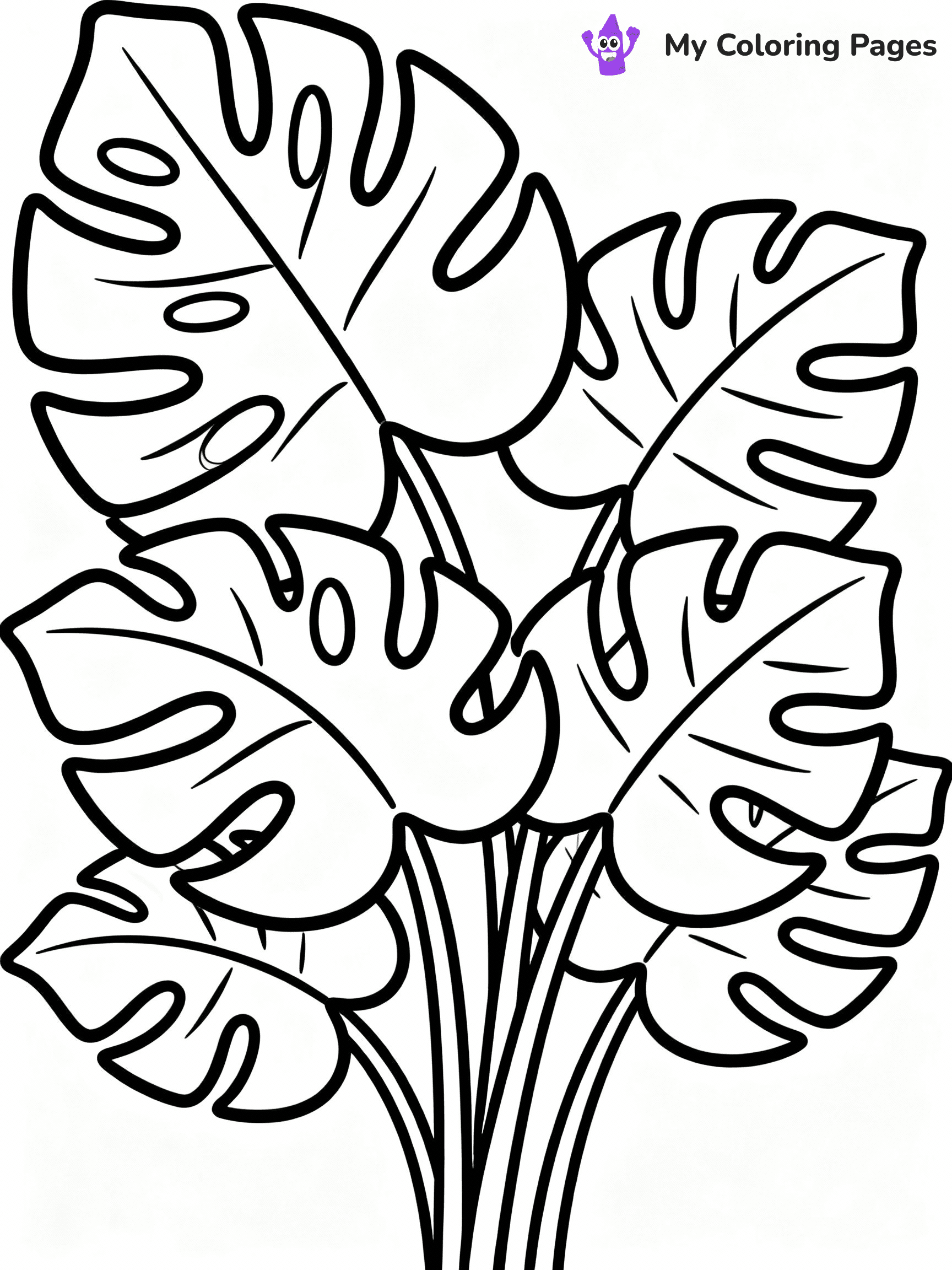 Plant Coloring Pages - 4