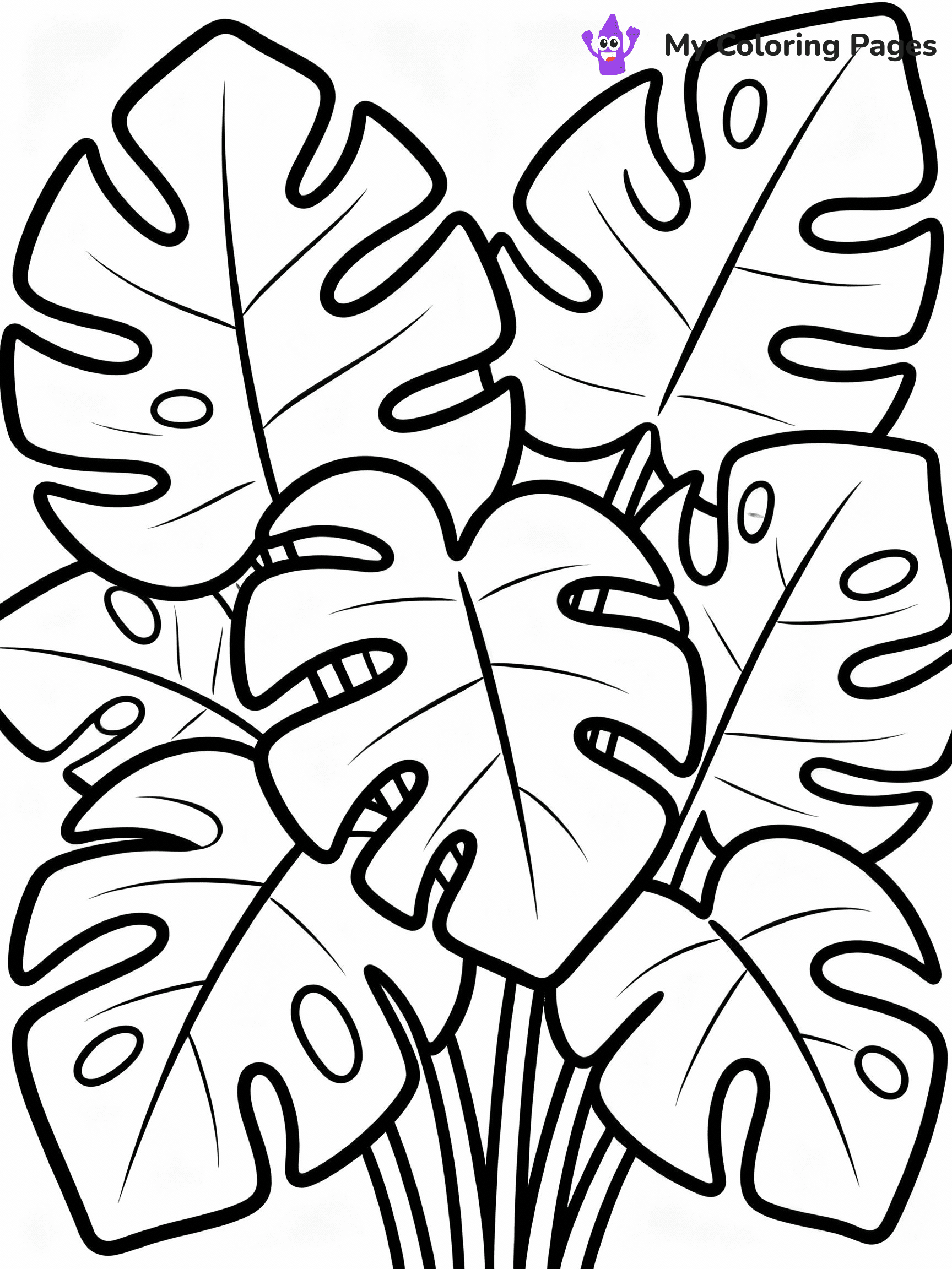 Plant Coloring Pages - 3
