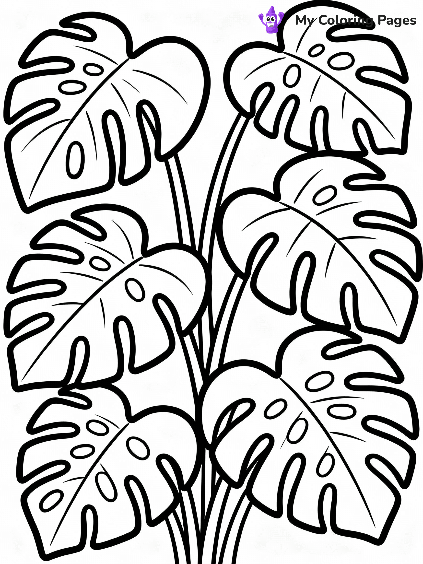 Plant Coloring Pages - 2