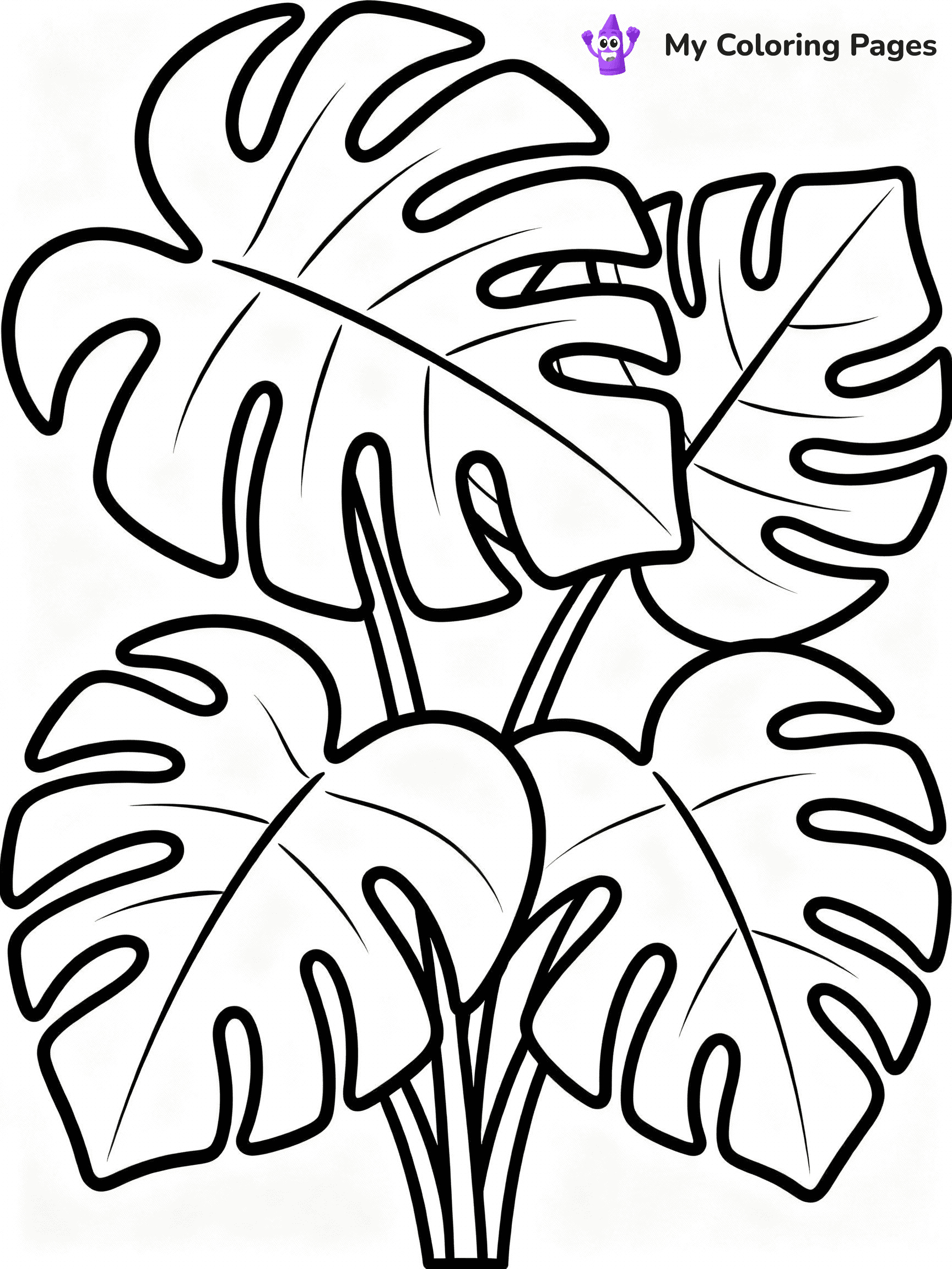 Plant Coloring Pages - 1