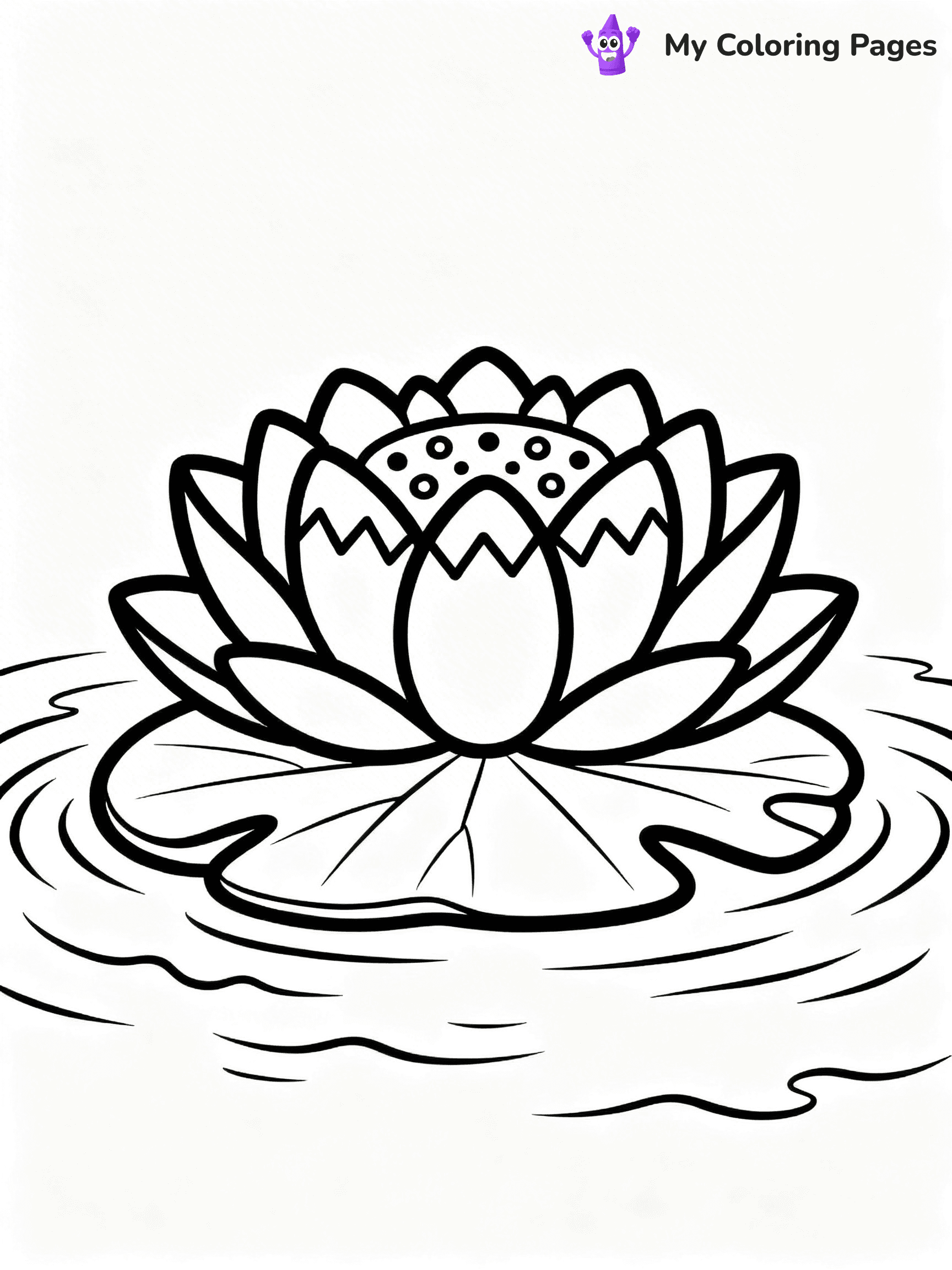 Lilies Coloring Pages - 58