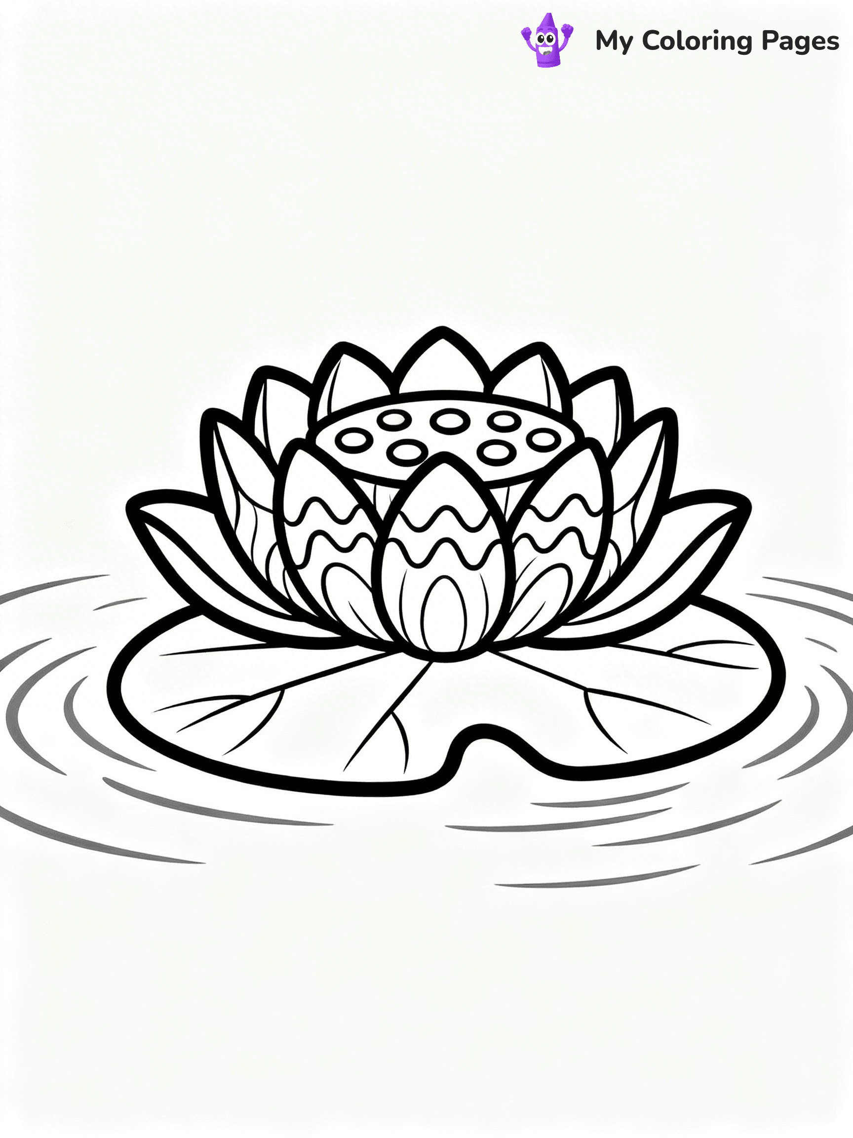 Lilies Coloring Pages - 55