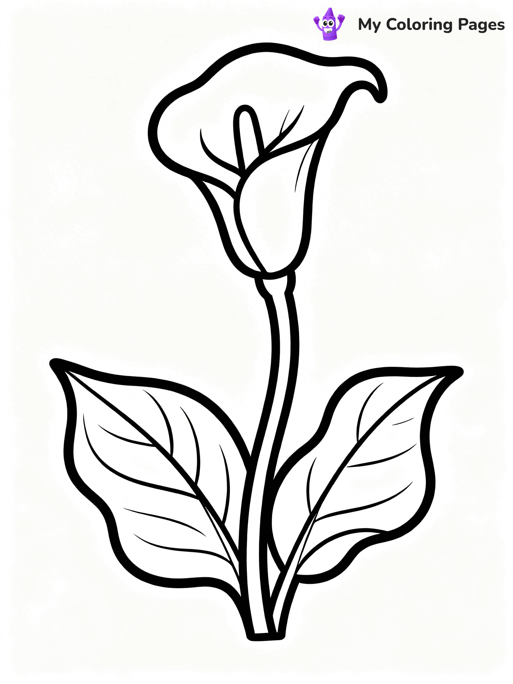Lilies Coloring Pages - 51