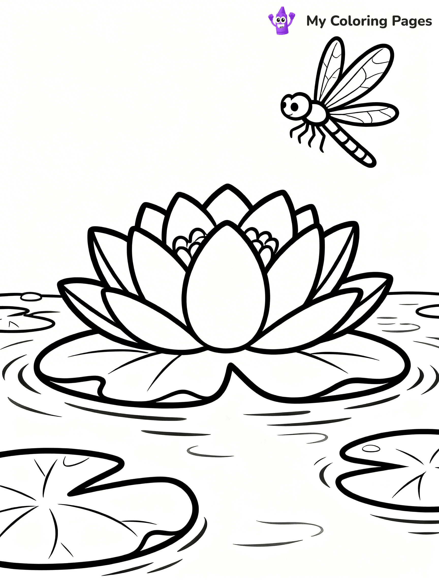 Lilies Coloring Pages - 38