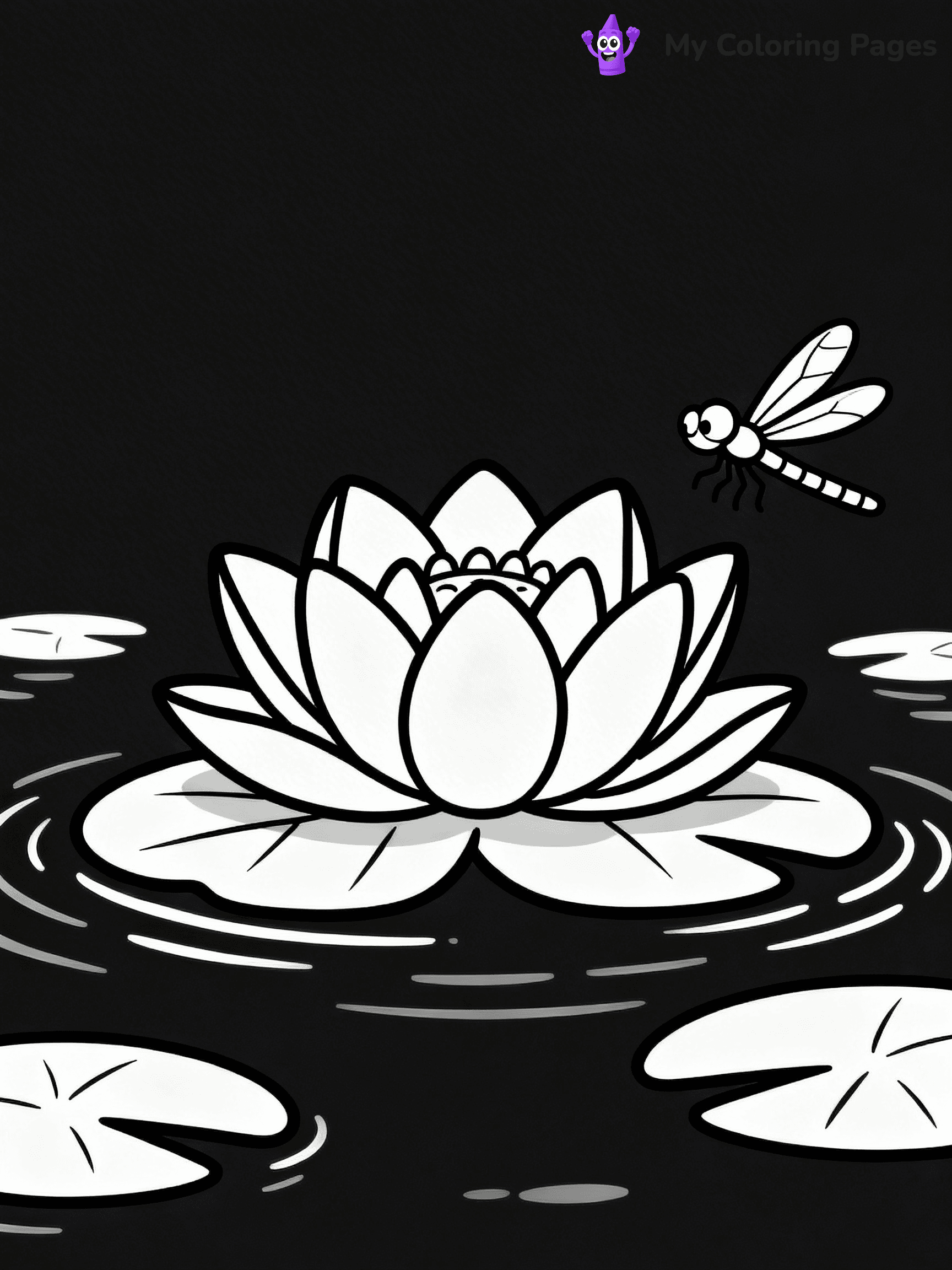 Lilies Coloring Pages - 36
