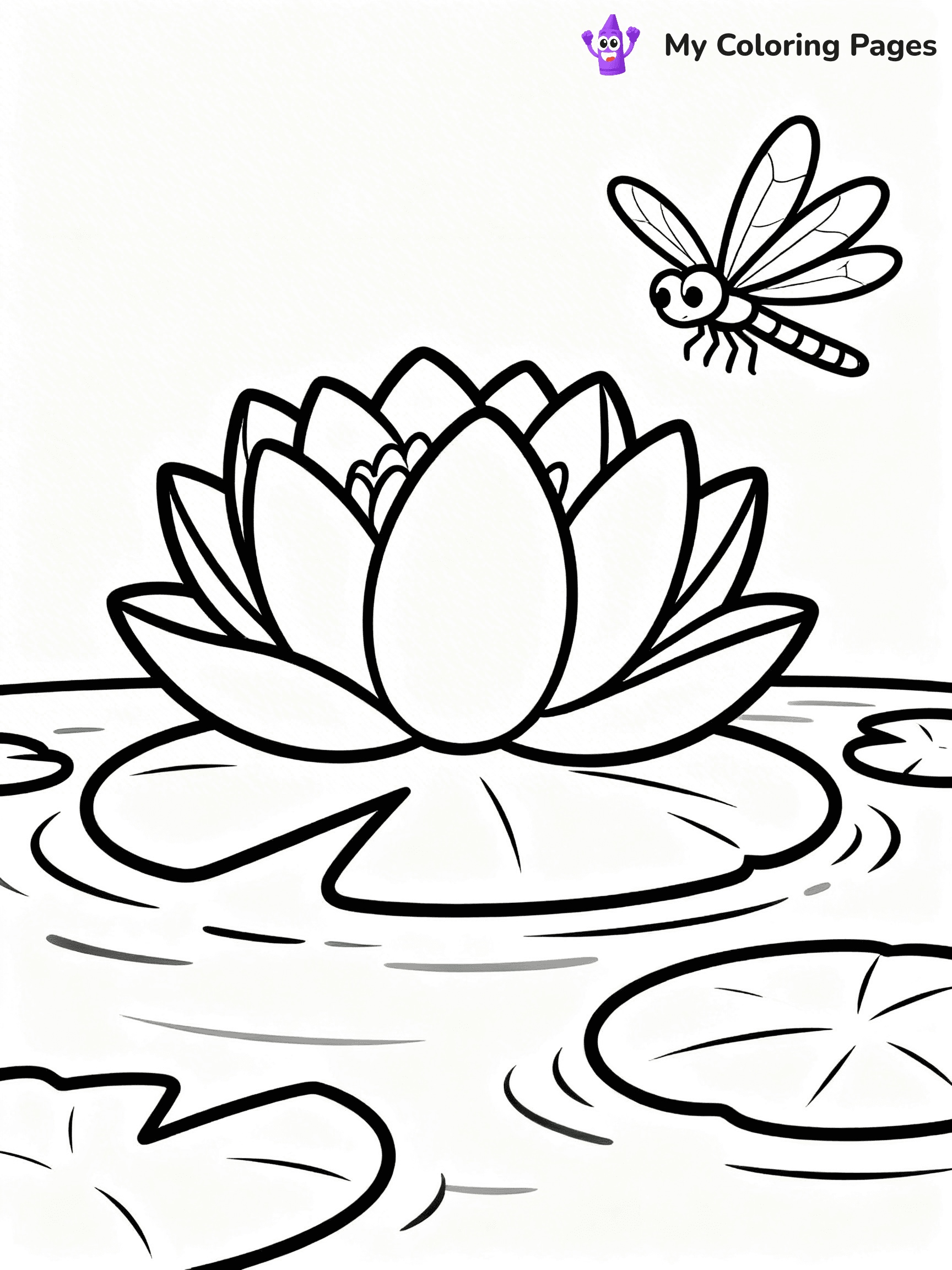 Lilies Coloring Pages - 34