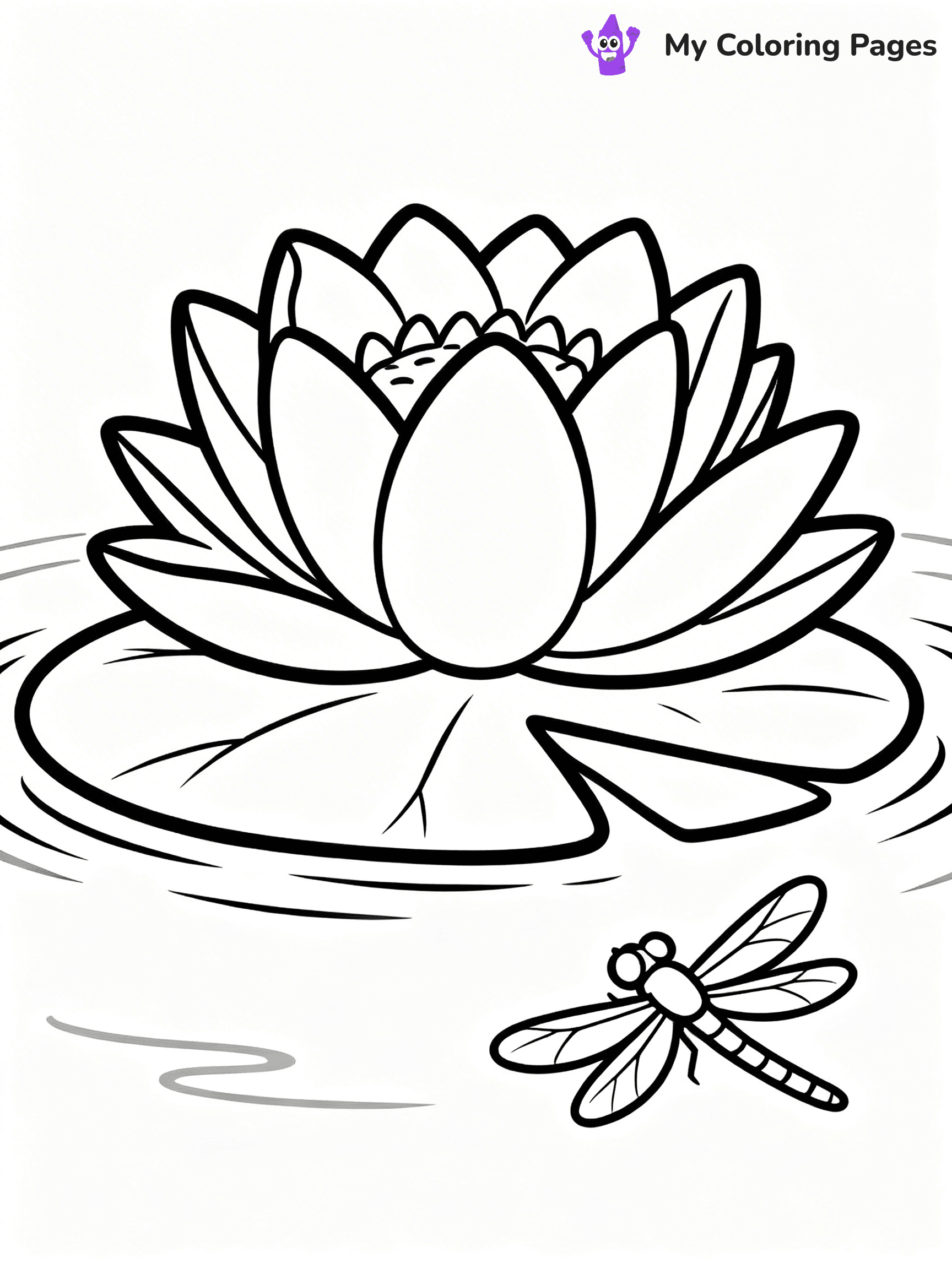 Lilies Coloring Pages - 33