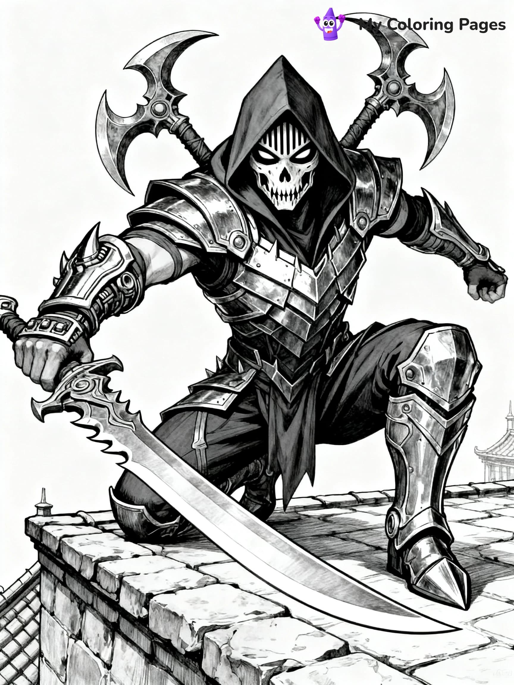 League Of Legends Coloring Pages - 13