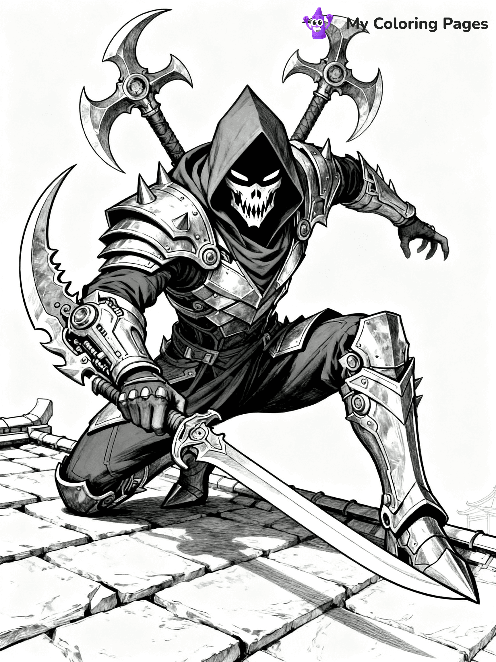 League Of Legends Coloring Pages - 12