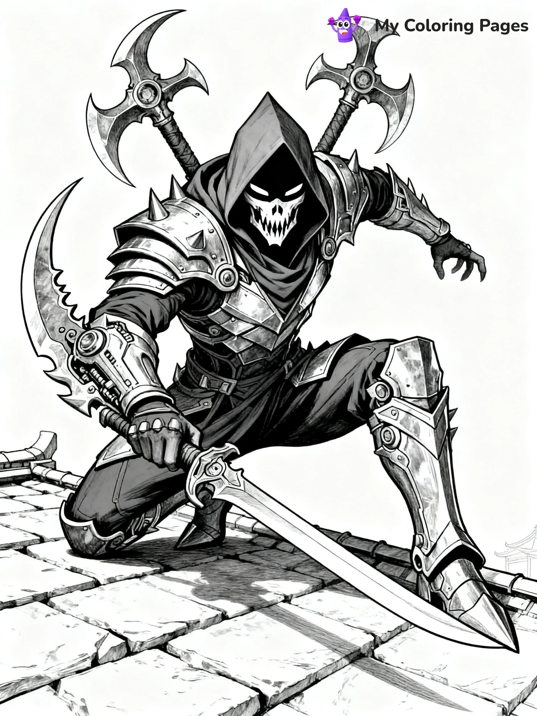 League Of Legends Coloring Pages - 12