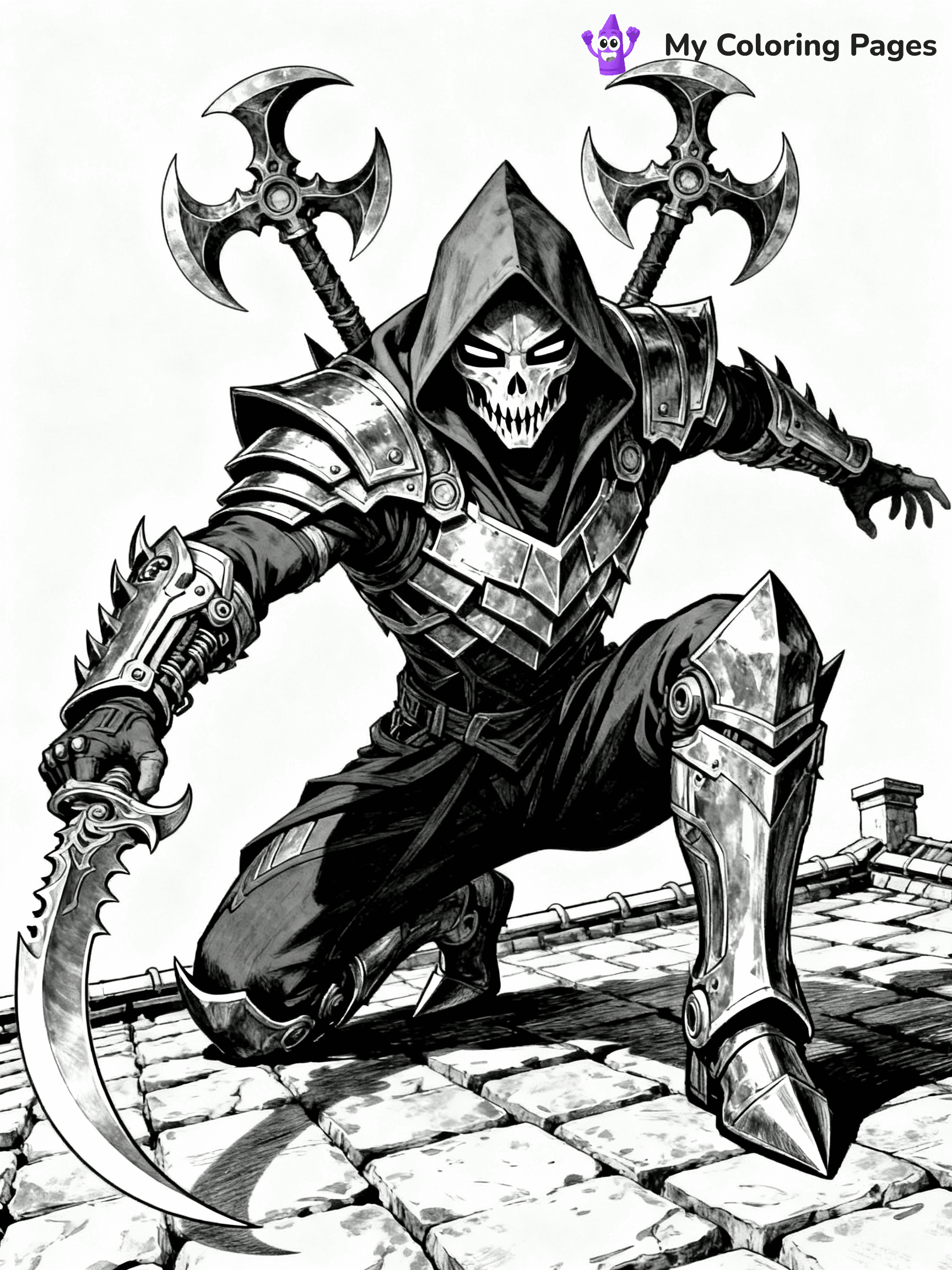 League Of Legends Coloring Pages - 11