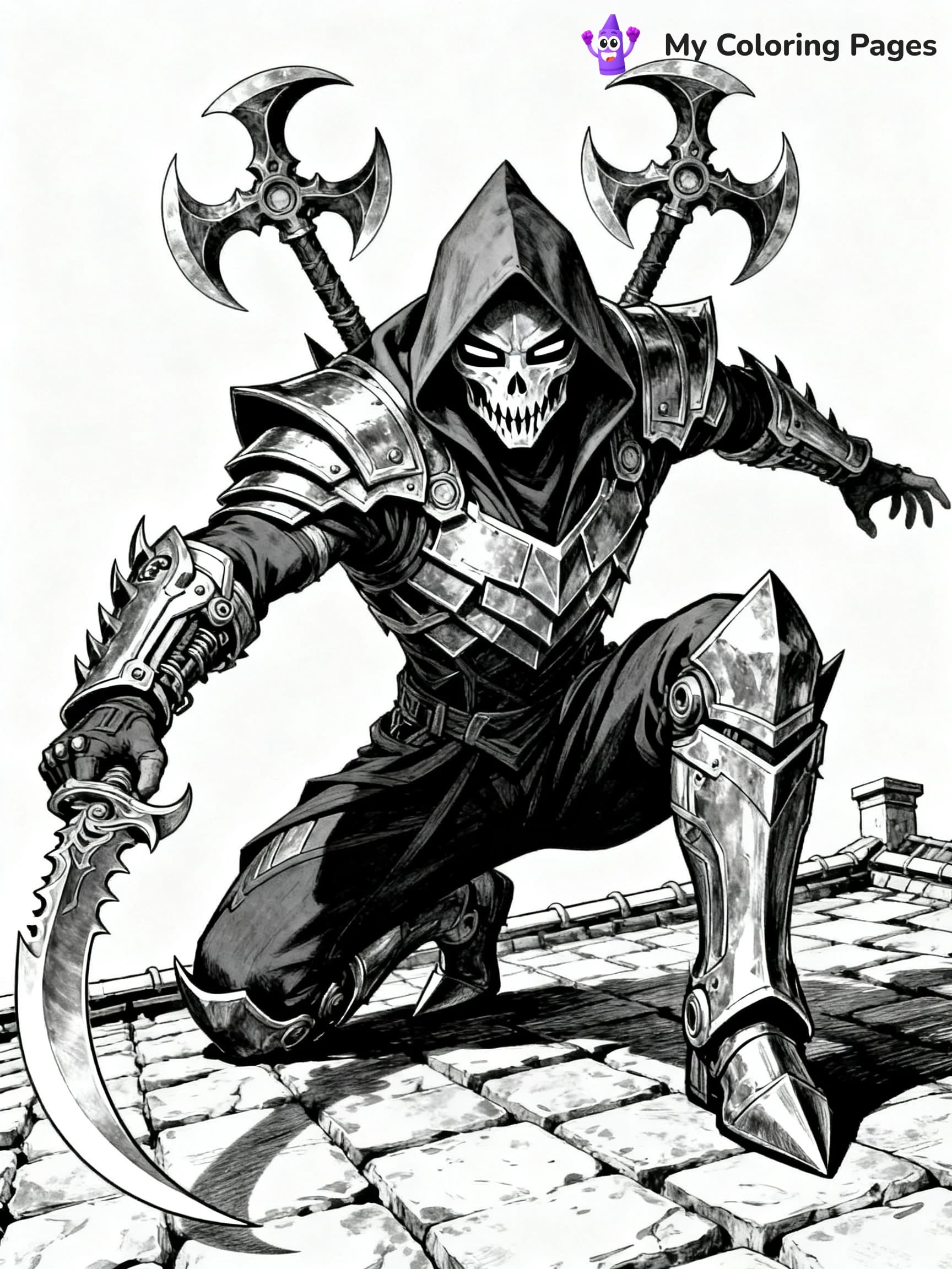 League Of Legends Coloring Pages - 11