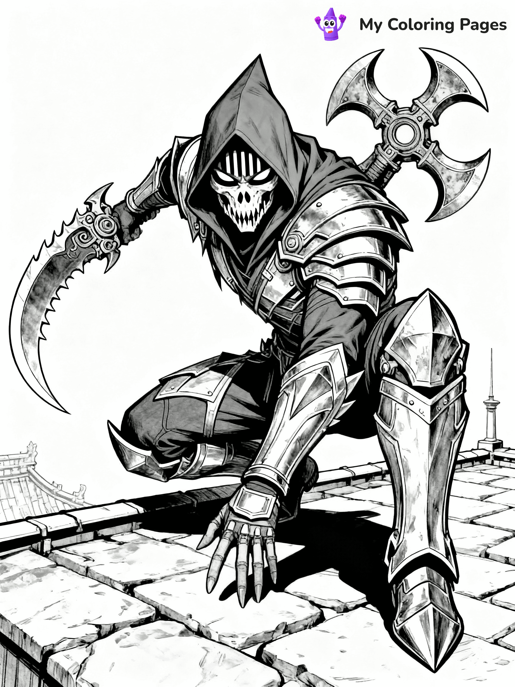 League Of Legends Coloring Pages - 10