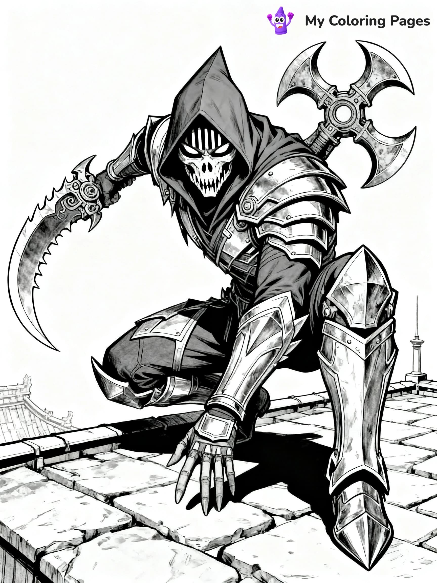 League Of Legends Coloring Pages - 10