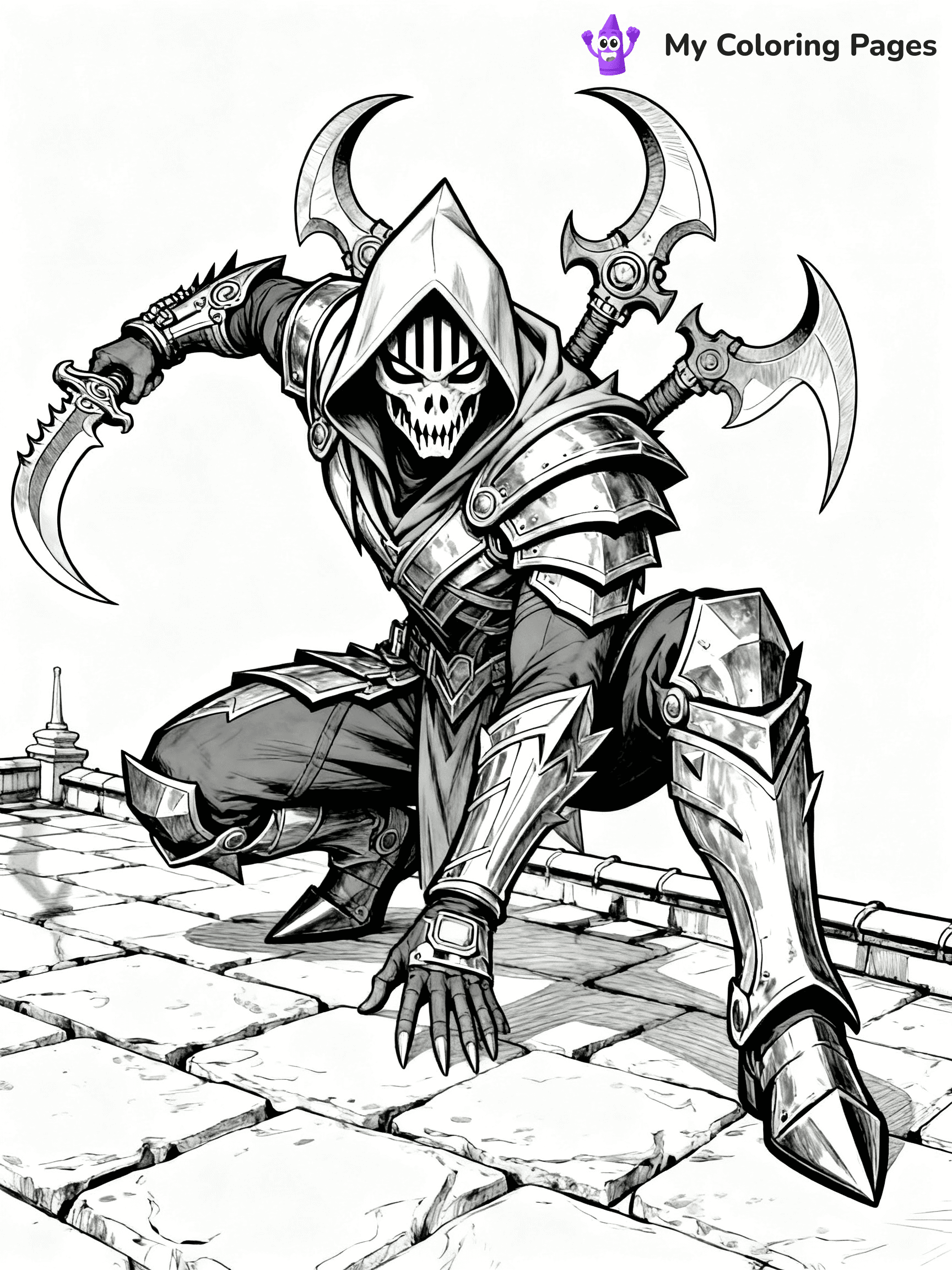 League Of Legends Coloring Pages - 9