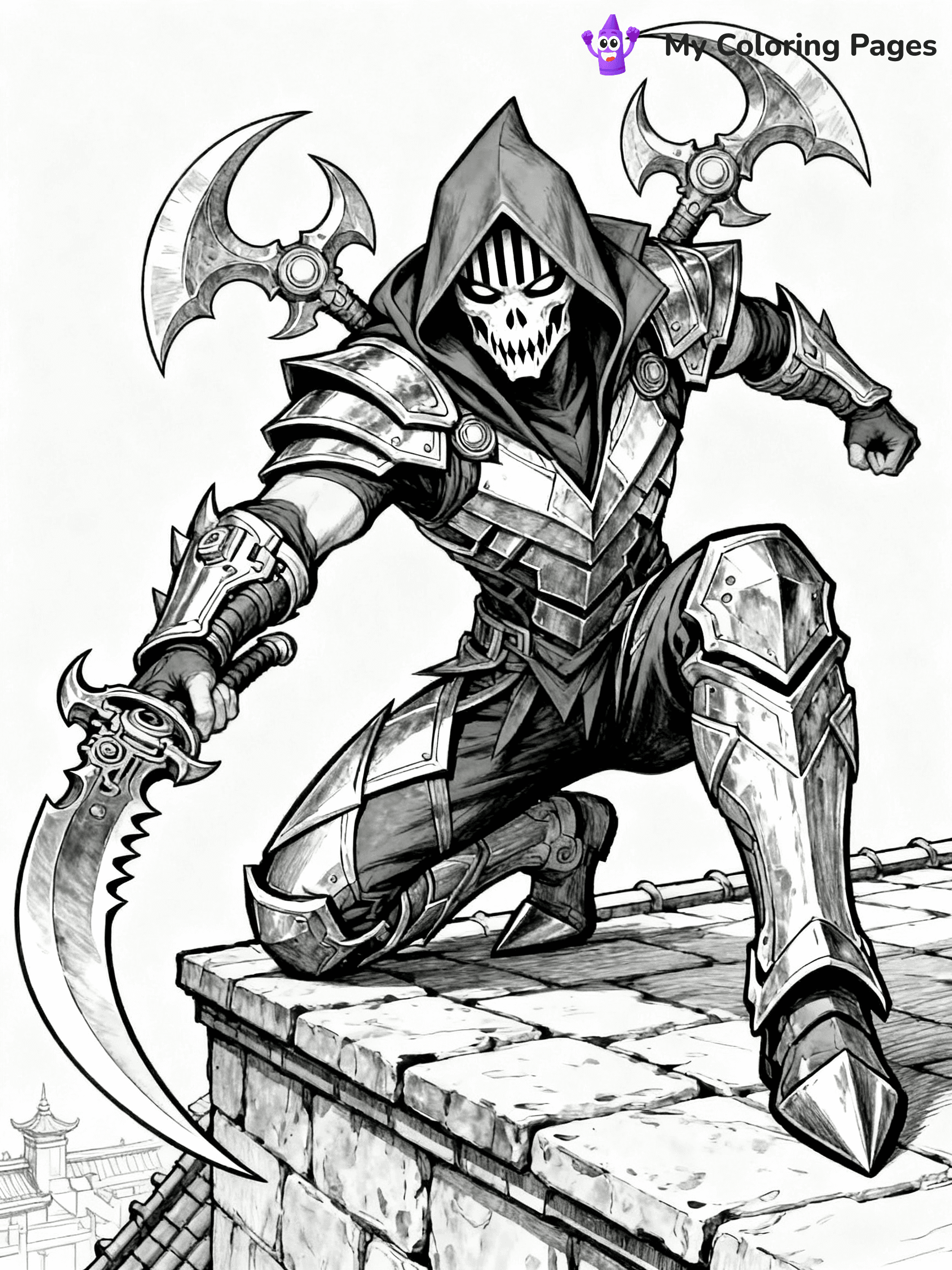 League Of Legends Coloring Pages - 8