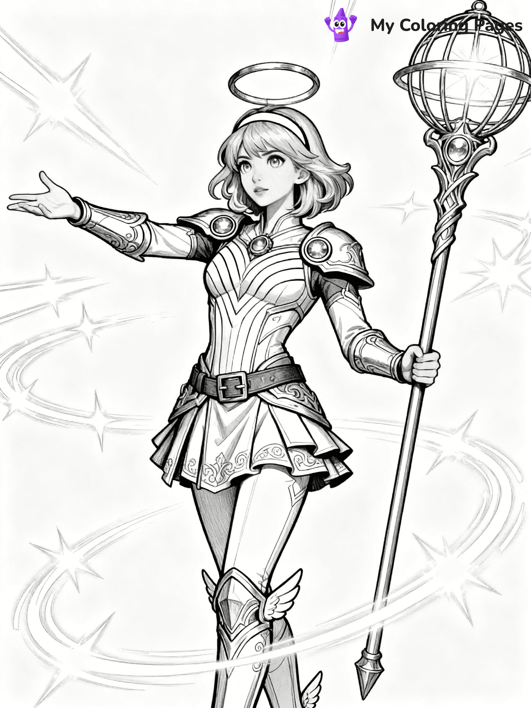 League Of Legends Coloring Pages - 7