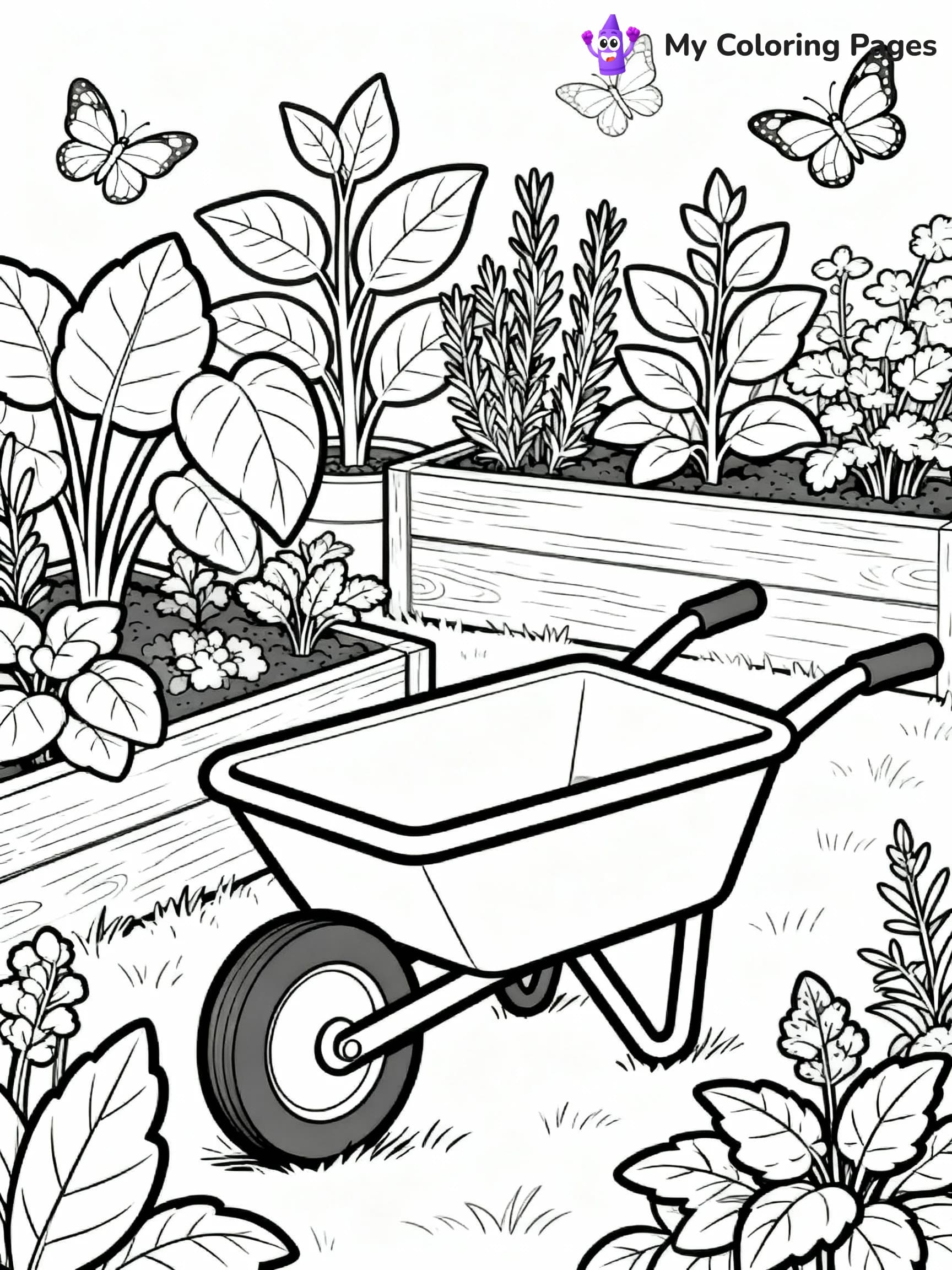 Cottagecore Coloring Pages - 15