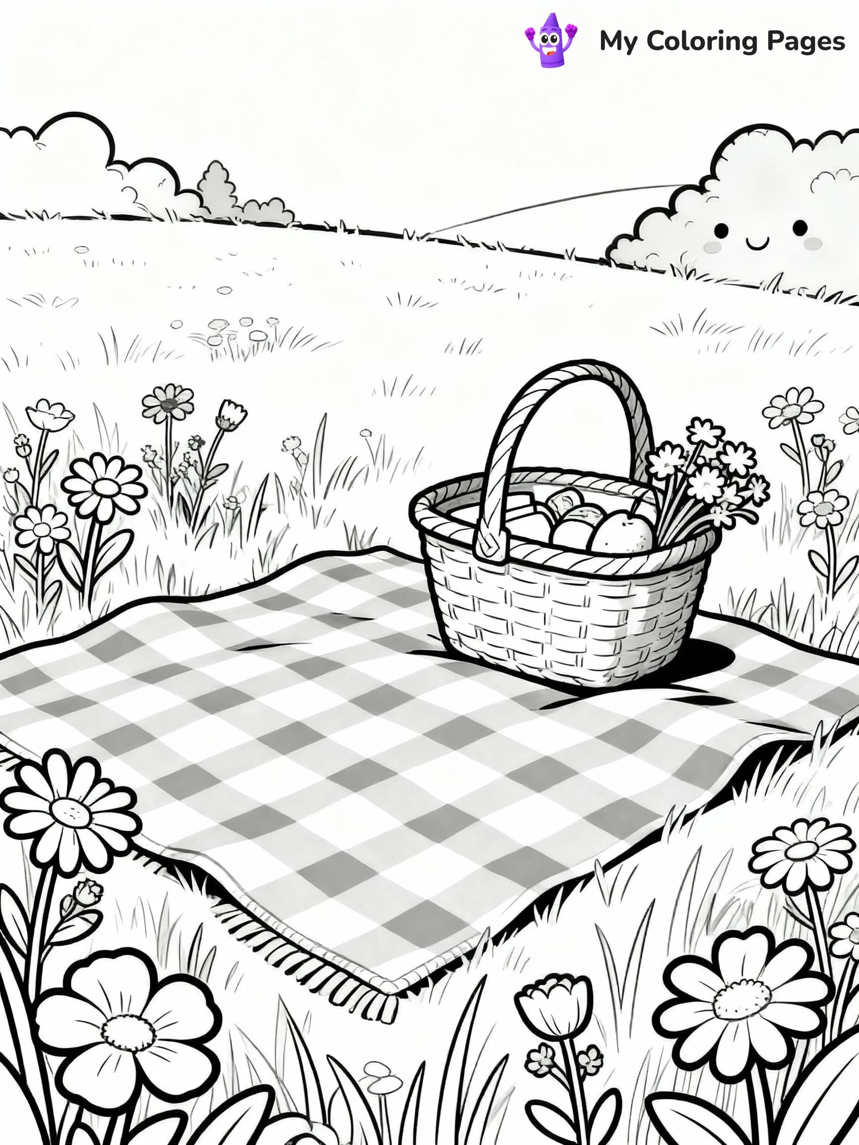 Cottagecore Coloring Pages - 6