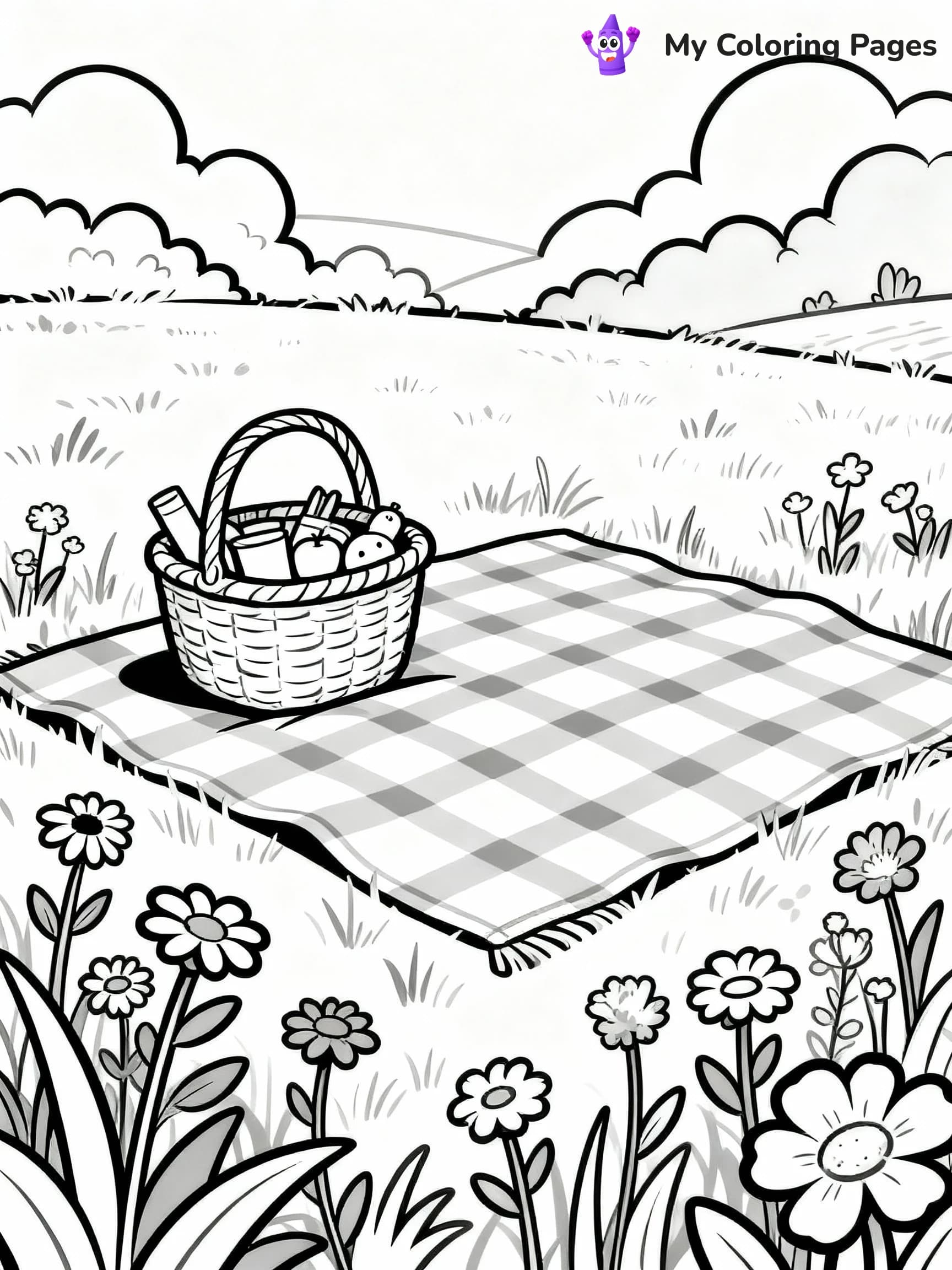 Cottagecore Coloring Pages - 4