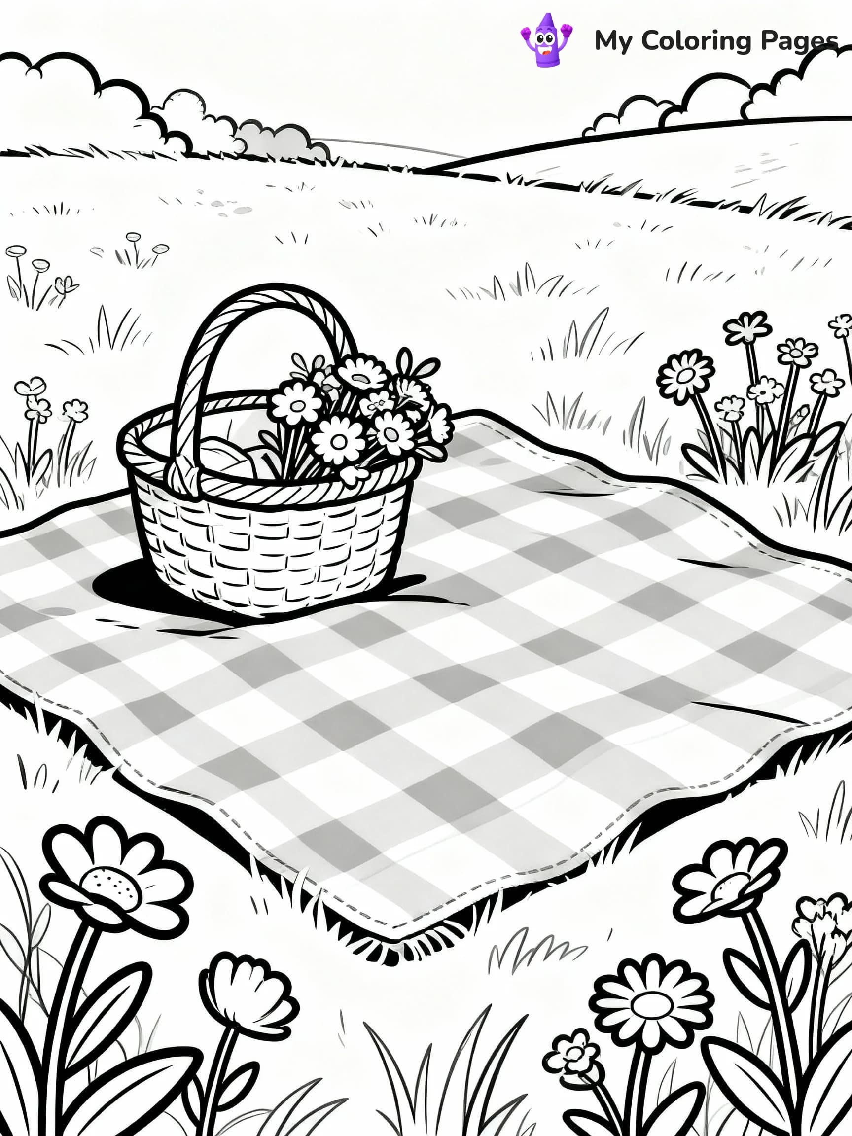 Cottagecore Coloring Pages - 3