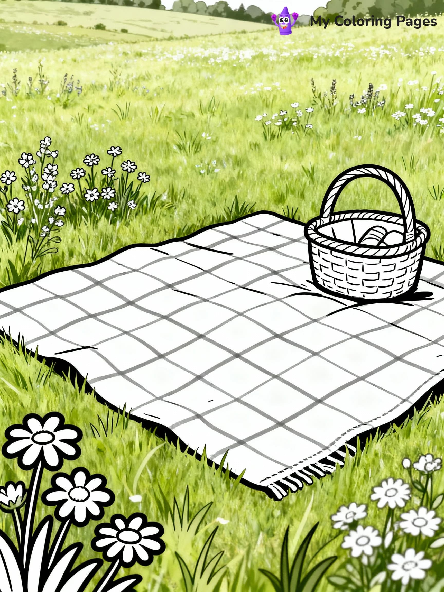 Cottagecore Coloring Pages - 2