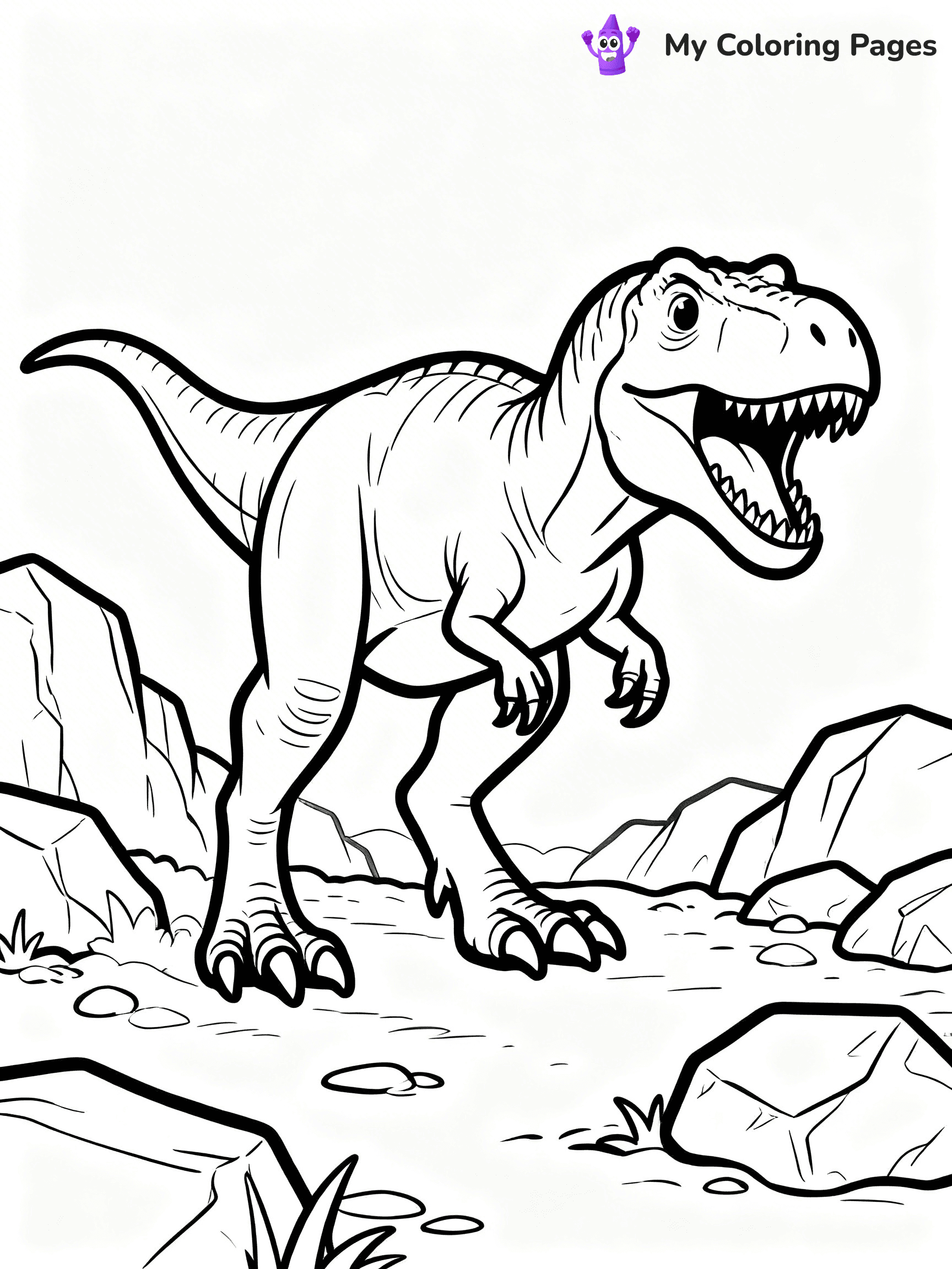Giganotosaurus Coloring Pages - 28