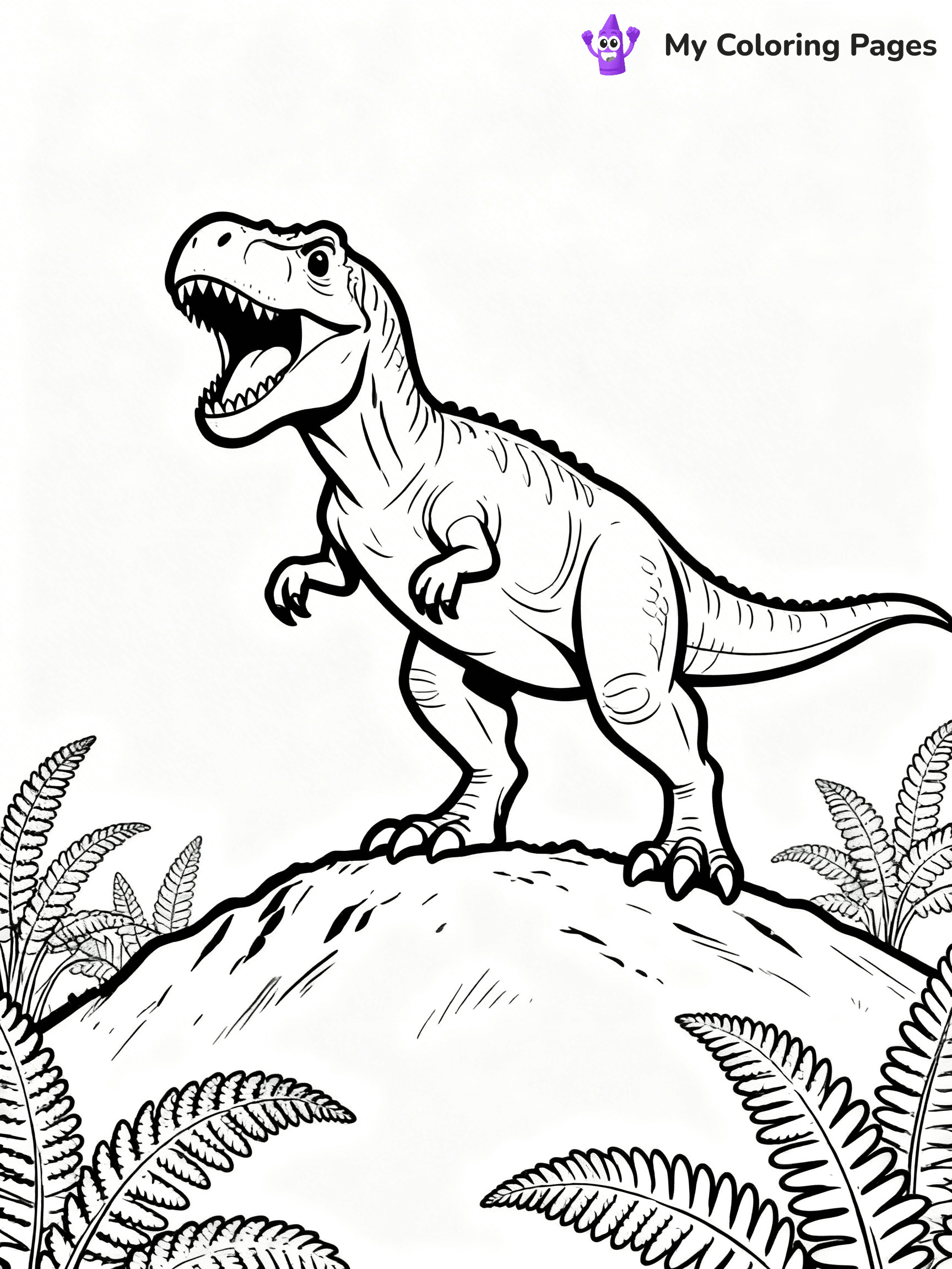 Giganotosaurus Coloring Pages - 23