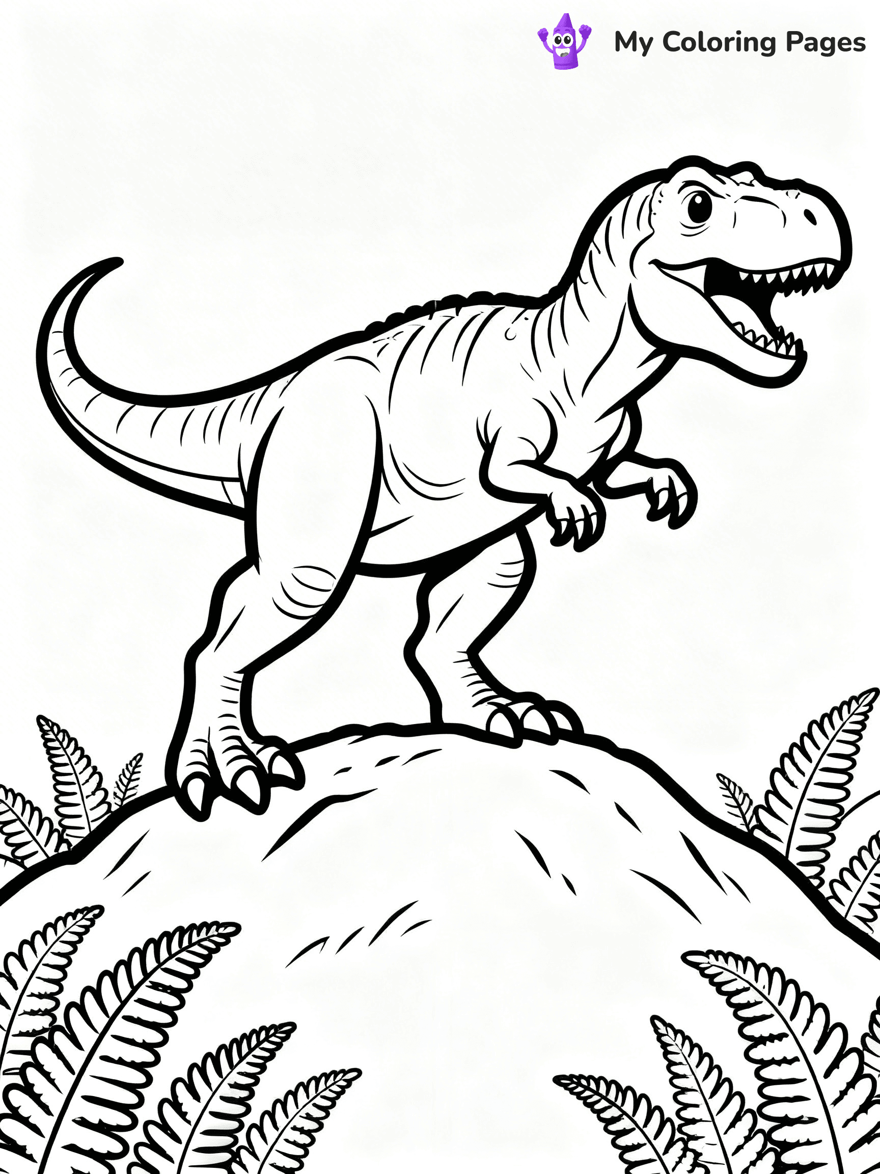 Giganotosaurus Coloring Pages - 22
