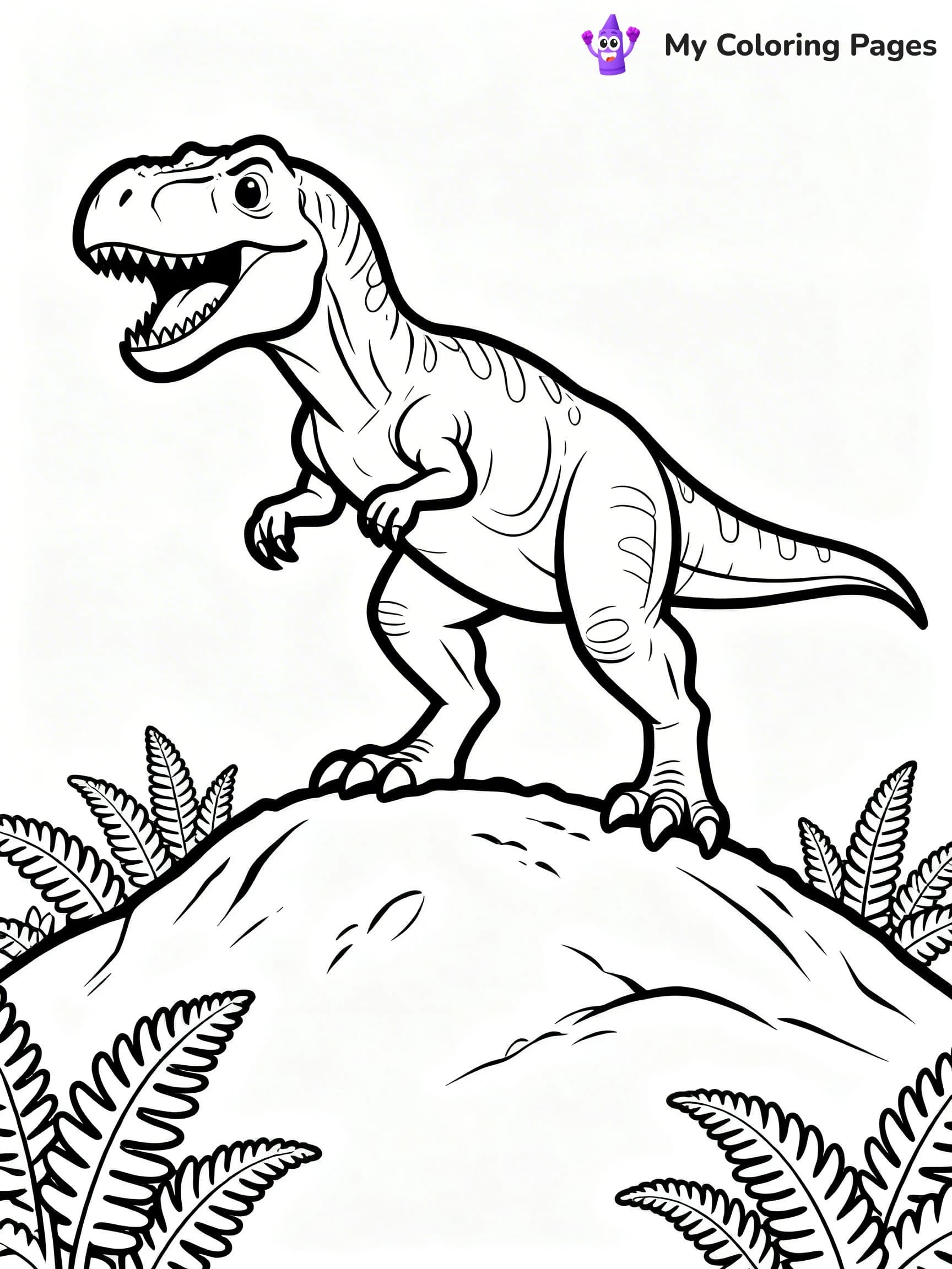 Giganotosaurus Coloring Pages - 21